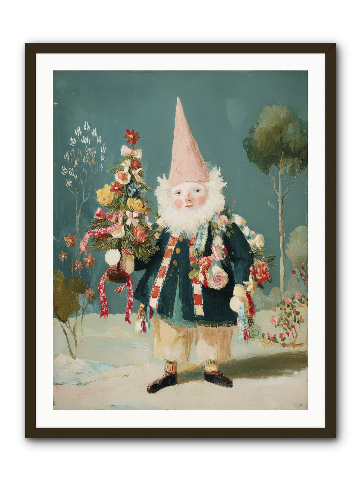 Sugar-Dusted & Darling -- Framed Print - Black 30x40