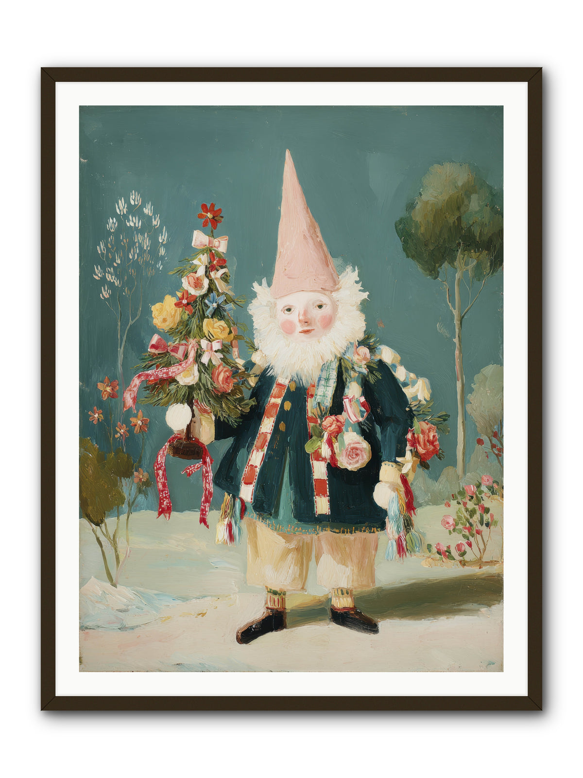 Sugar-Dusted & Darling -- Framed Print - Black 36x48
