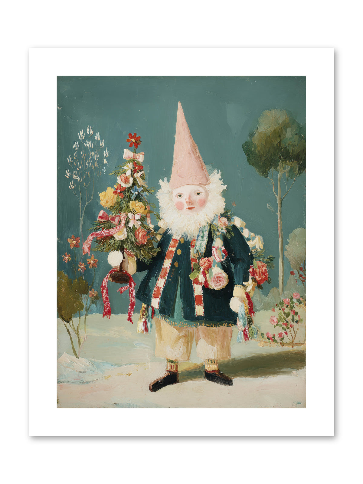 Sugar-Dusted & Darling -- Paper Print 9x12