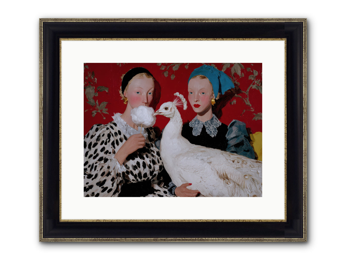 Sugar & Feathers — Sugar-Feathers-16x12-Framed-Print-Black-Gold.jpg
