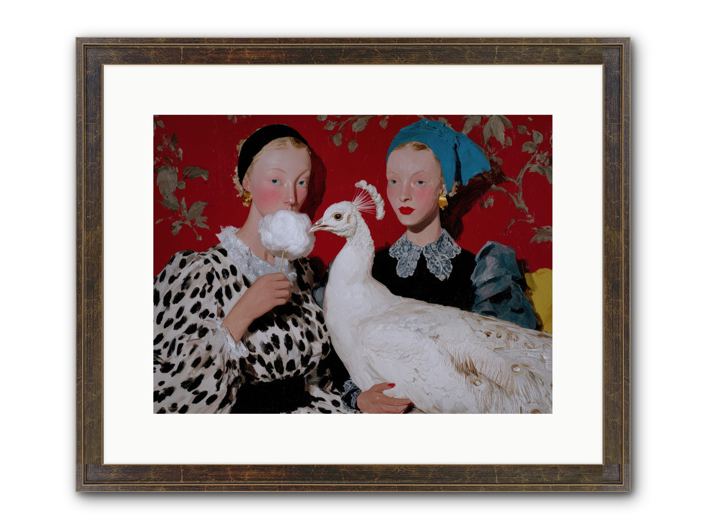 Sugar & Feathers — Sugar-Feathers-16x12-Framed-Print-Slimwoods-Black-Gold.jpg