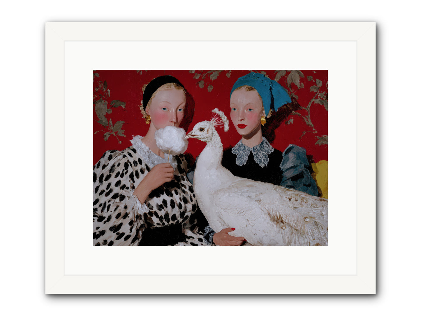 Sugar & Feathers — Sugar-Feathers-16x12-Framed-Print-White.jpg