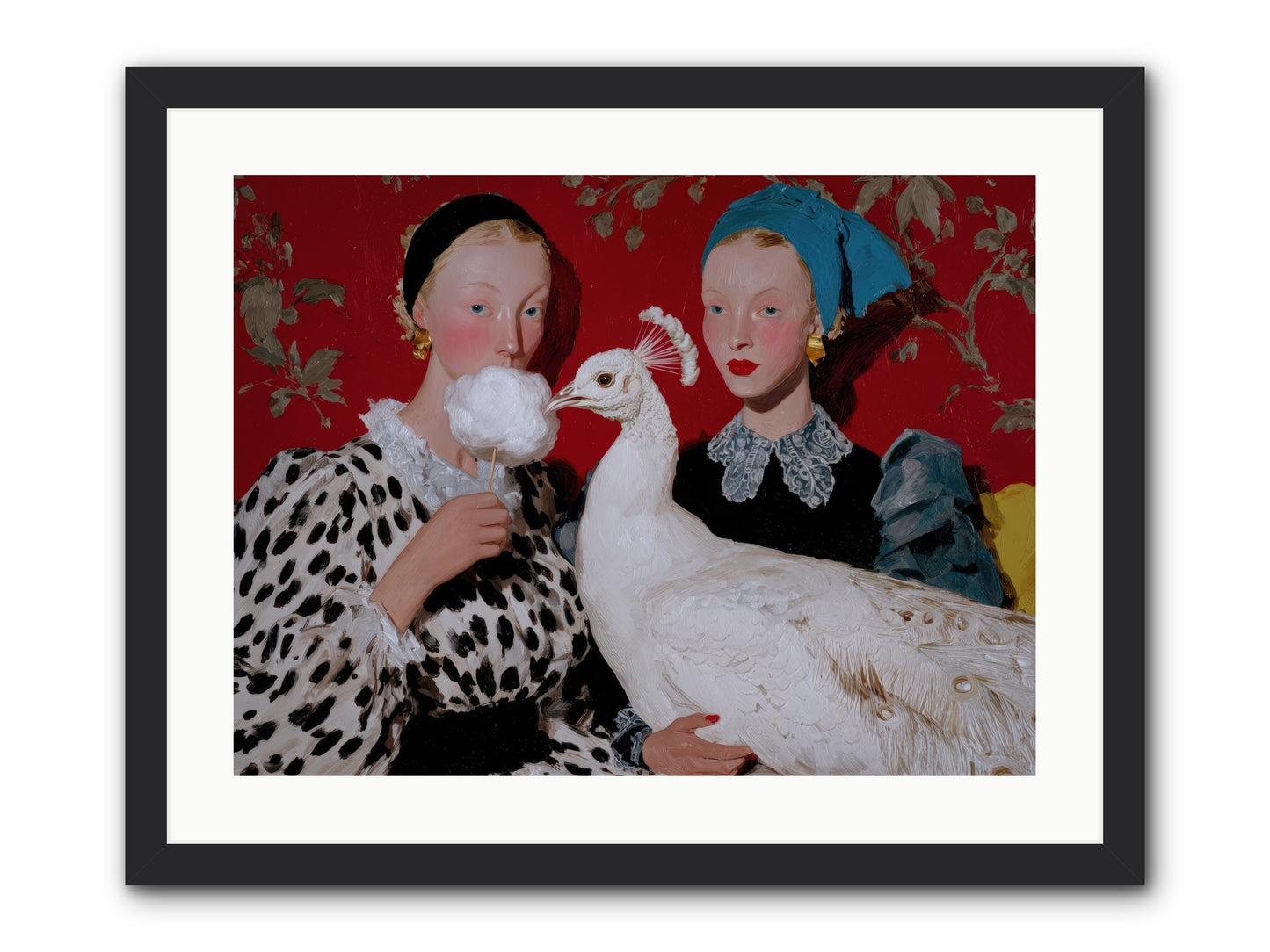 Sugar & Feathers — Sugar-Feathers-24x18-Framed-Print-Black.jpg