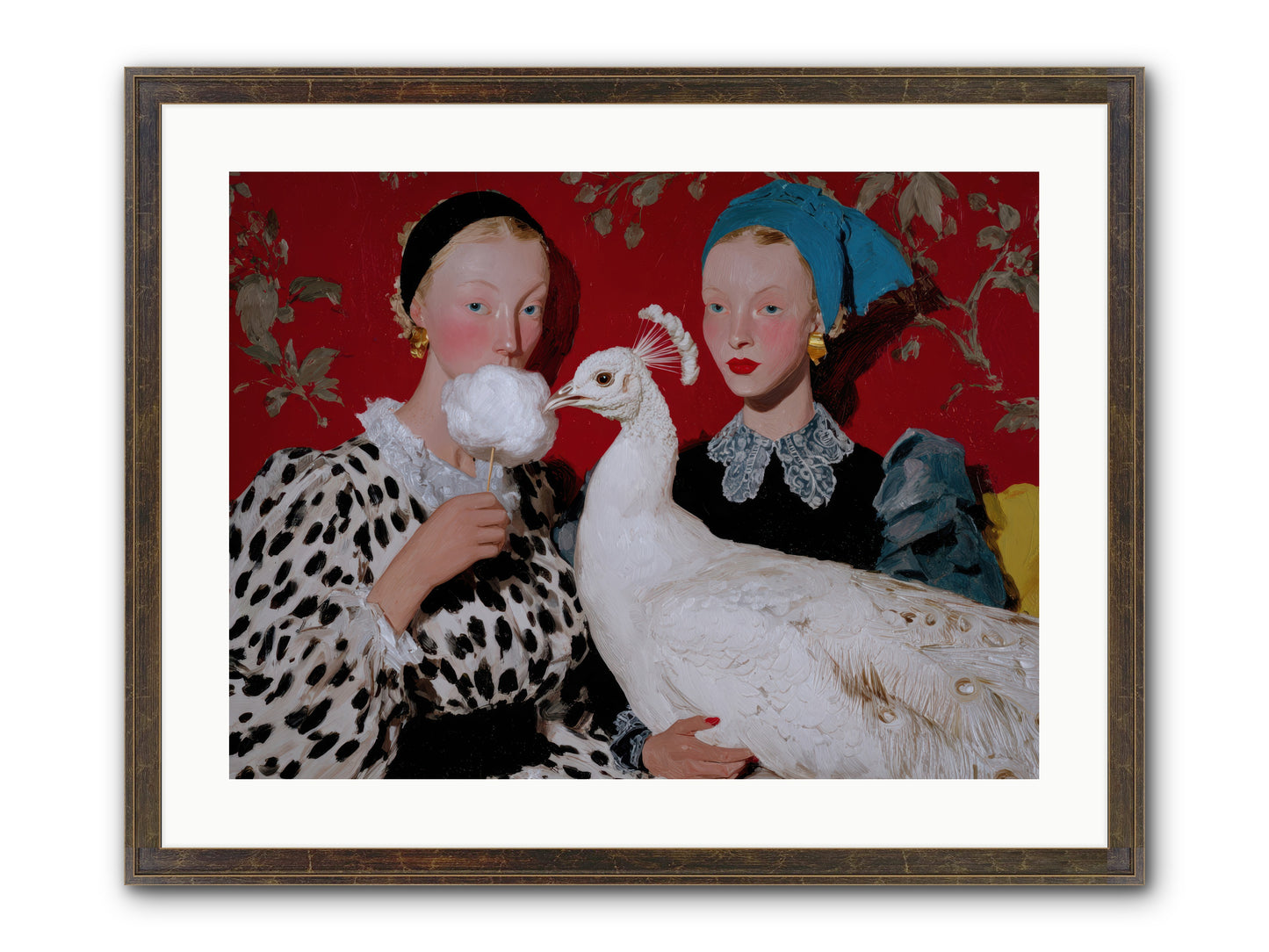 Sugar & Feathers — Sugar-Feathers-24x18-Framed-Print-Slimwoods-Black-Gold.jpg