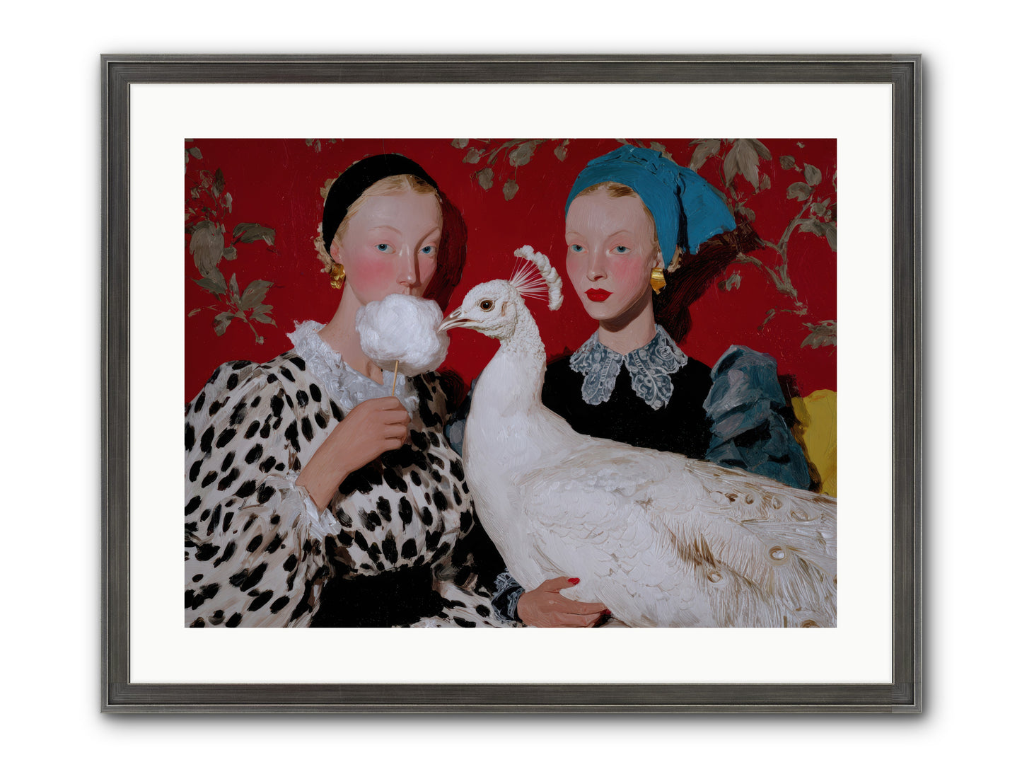 Sugar & Feathers — Sugar-Feathers-24x18-Framed-Print-Slimwoods-Black-Silver.jpg