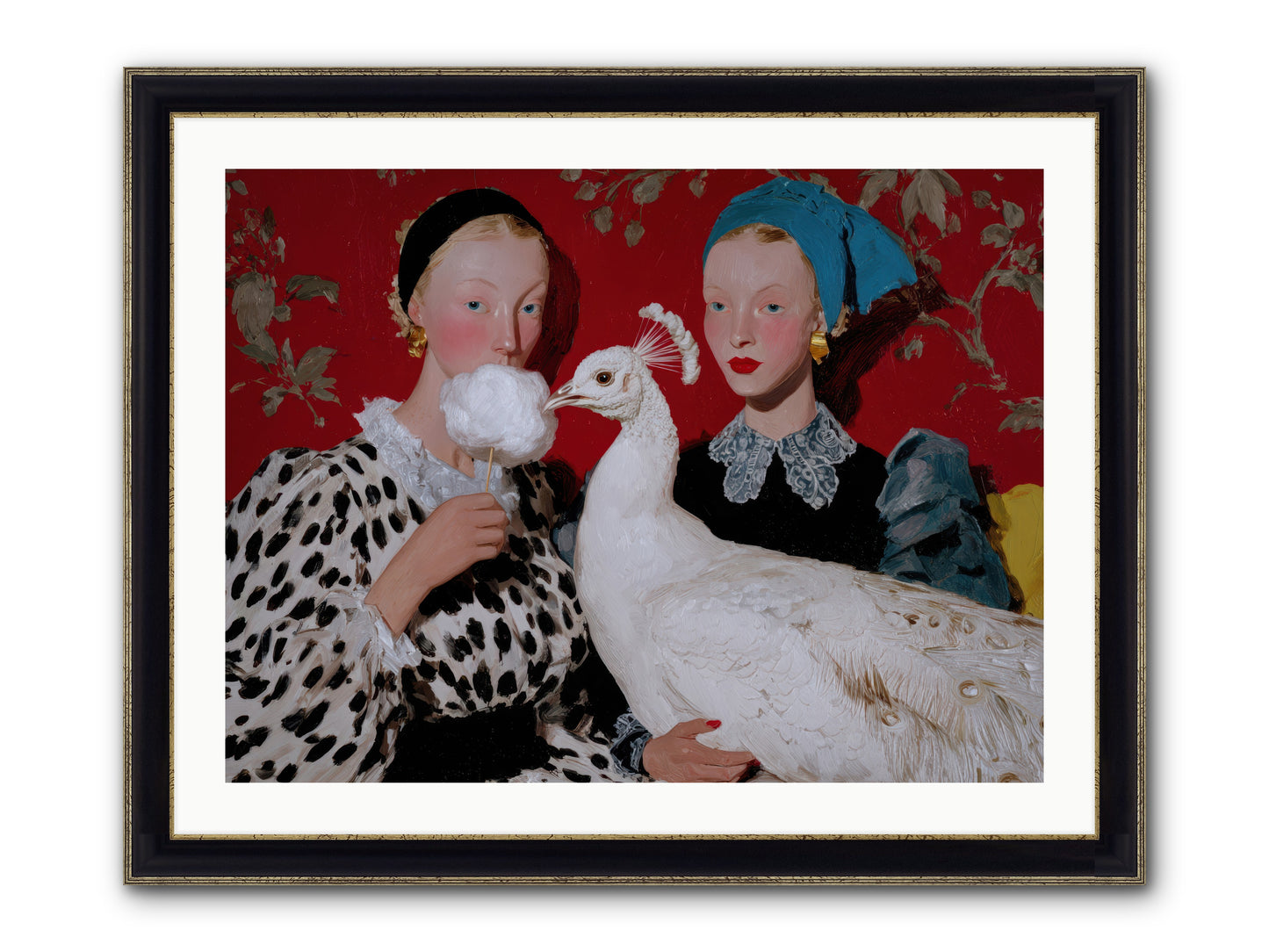 Sugar & Feathers — Sugar-Feathers-32x24-Framed-Print-Black-Gold.jpg