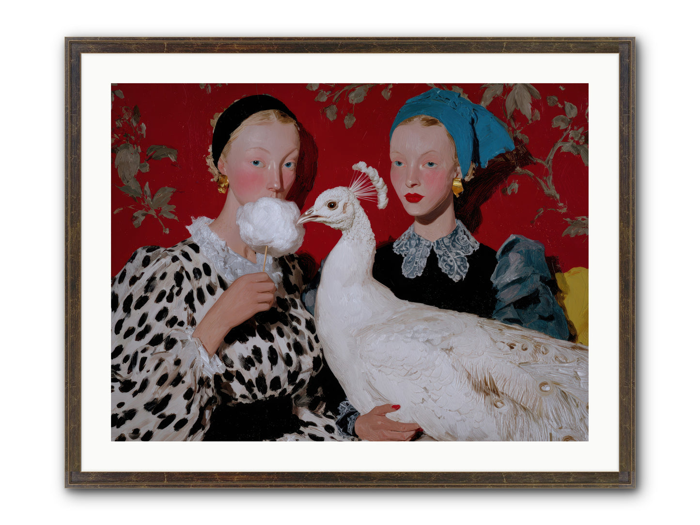 Sugar & Feathers — Sugar-Feathers-32x24-Framed-Print-Slimwoods-Black-Gold.jpg