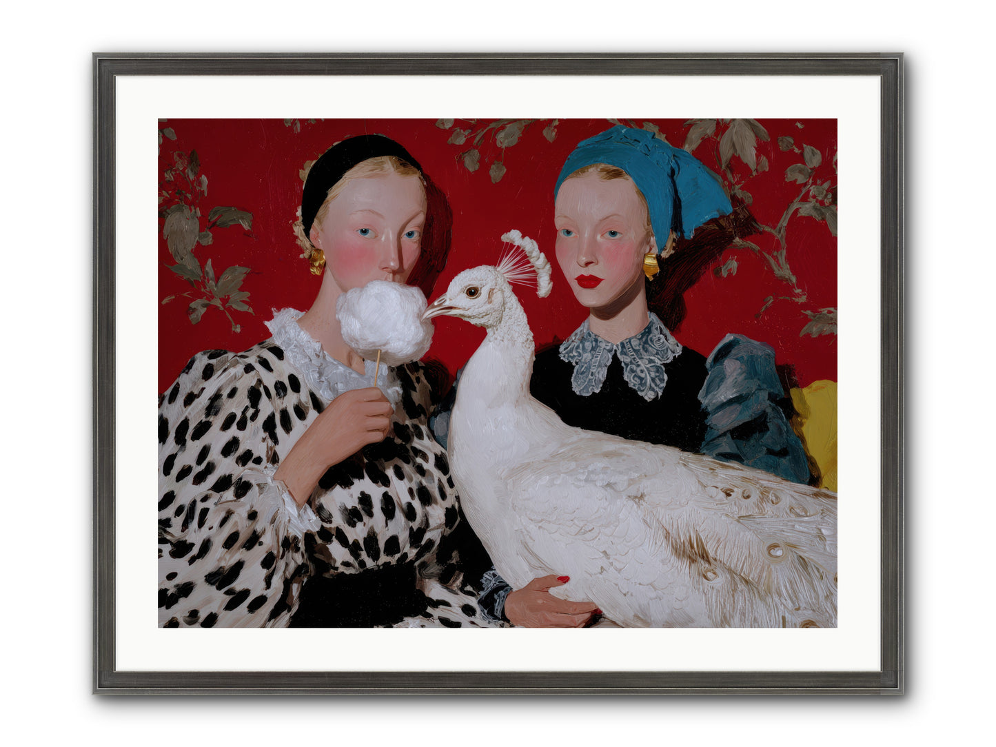 Sugar & Feathers — Sugar-Feathers-32x24-Framed-Print-Slimwoods-Black-Silver.jpg