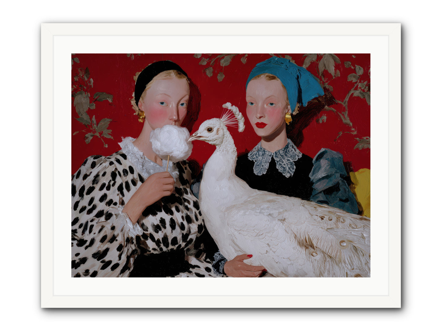 Sugar & Feathers — Sugar-Feathers-32x24-Framed-Print-White.jpg