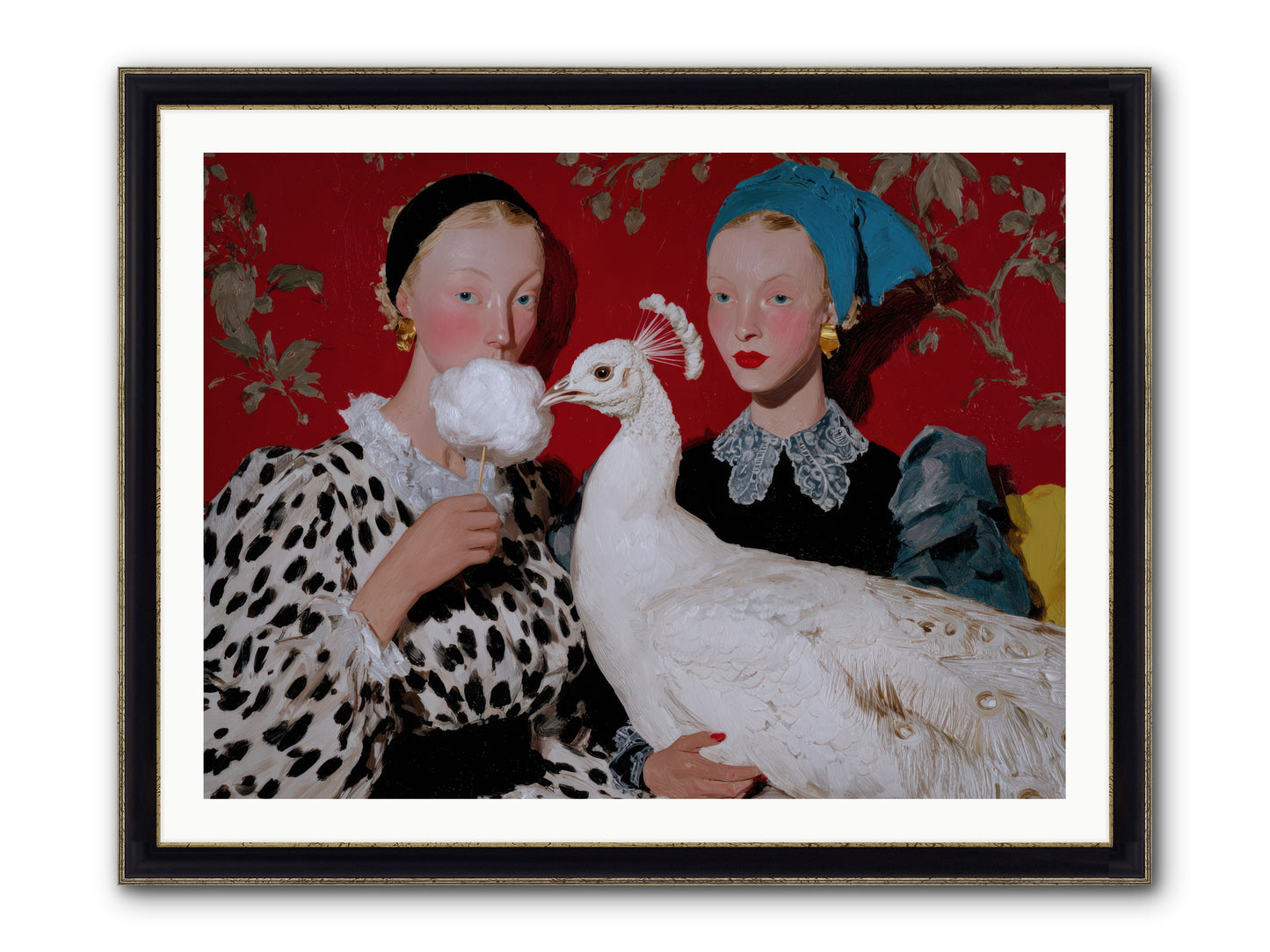 Sugar & Feathers — Sugar-Feathers-40x30-Framed-Print-Black-Gold.jpg