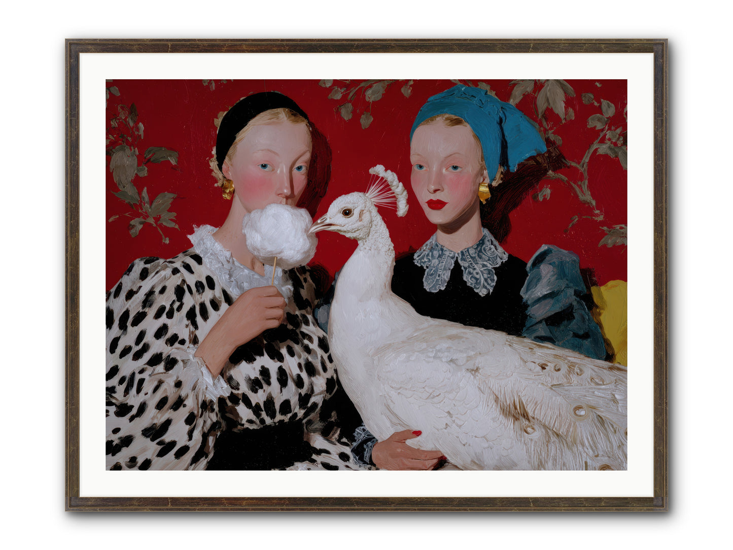 Sugar & Feathers — Sugar-Feathers-40x30-Framed-Print-Slimwoods-Black-Gold.jpg