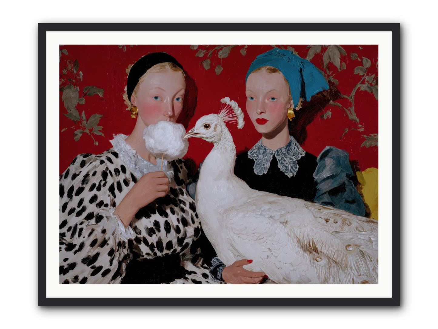 Sugar & Feathers — Sugar-Feathers-48x36-Framed-Print-Black.jpg