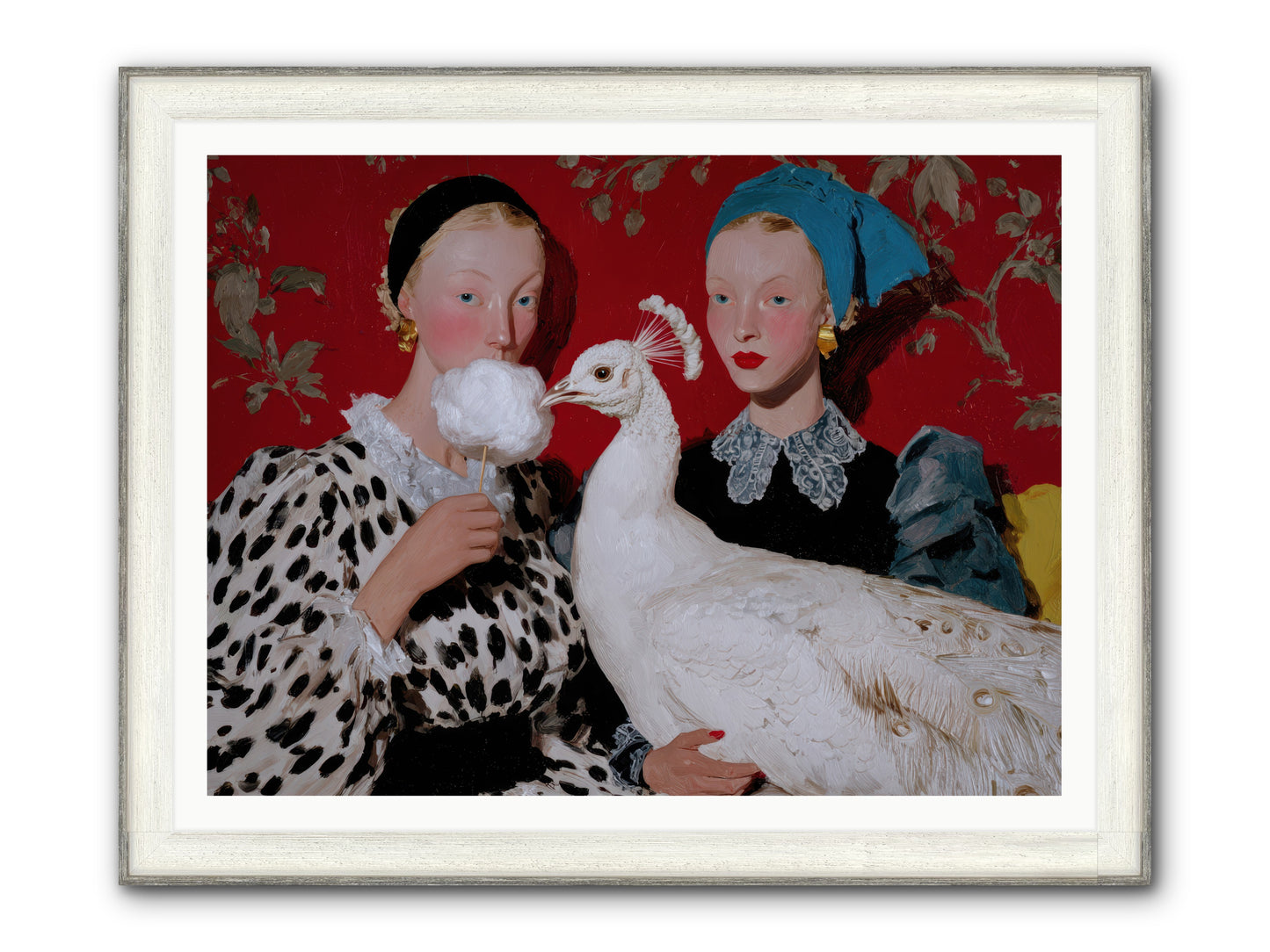 Sugar & Feathers — Sugar-Feathers-48x36-Framed-Print-Driftwood-White.jpg