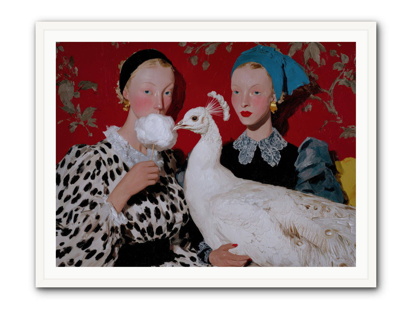 Sugar & Feathers — Sugar-Feathers-48x36-Framed-Print-White.jpg