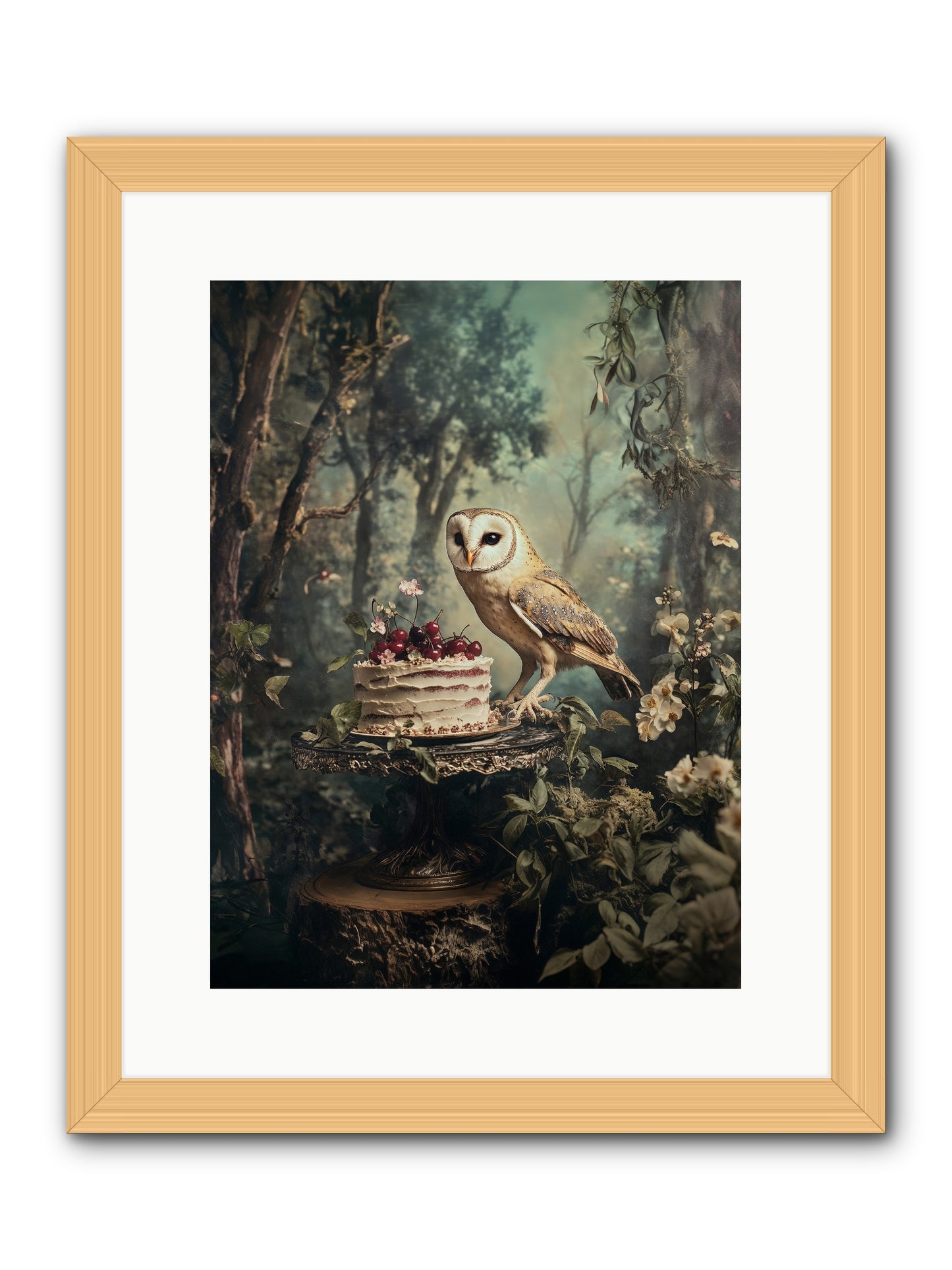 Sugar Found Him AnywayRez -- Framed Print - Natural 12x16