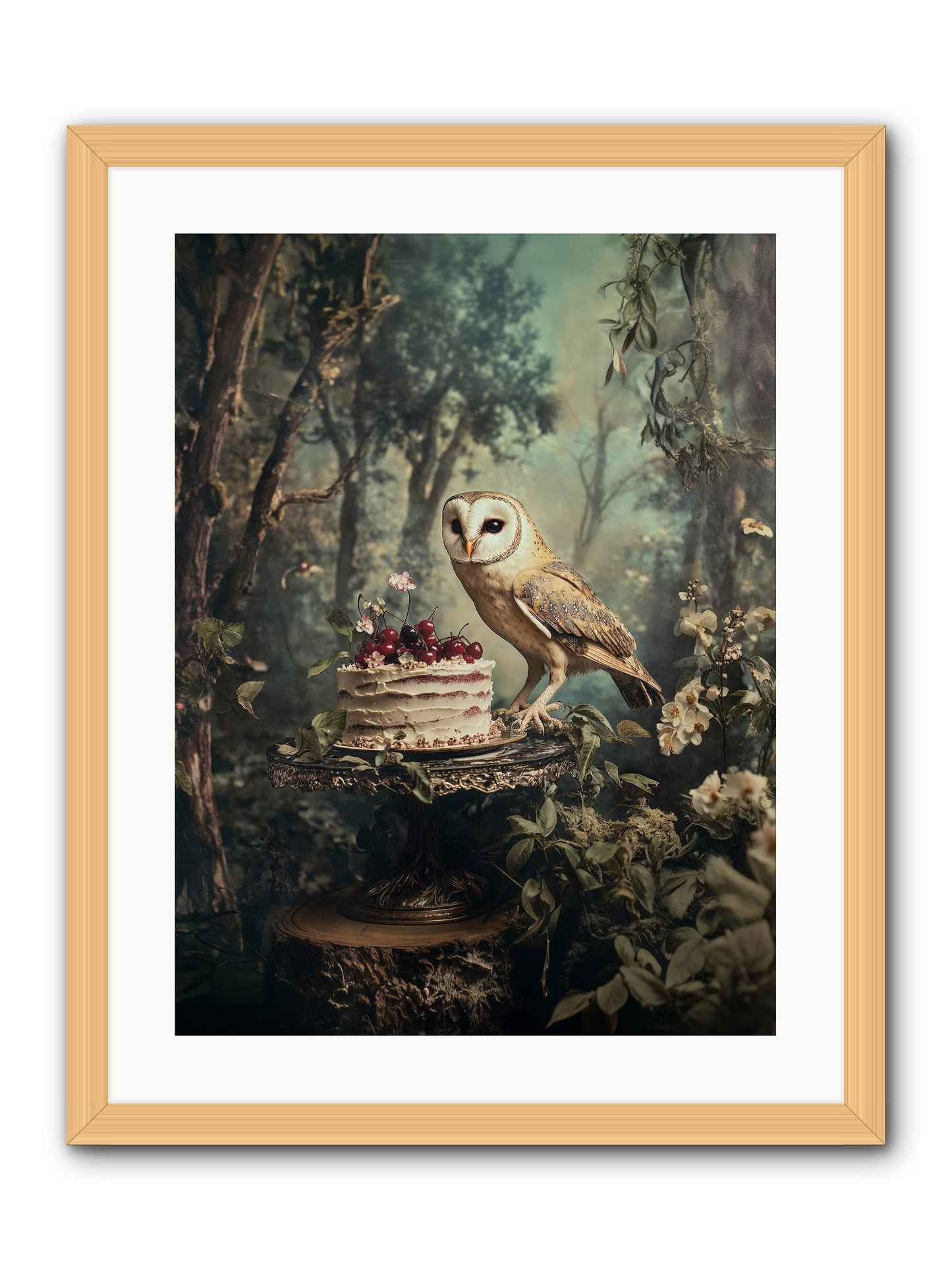 Sugar Found Him AnywayRez -- Framed Print - Natural 18x24