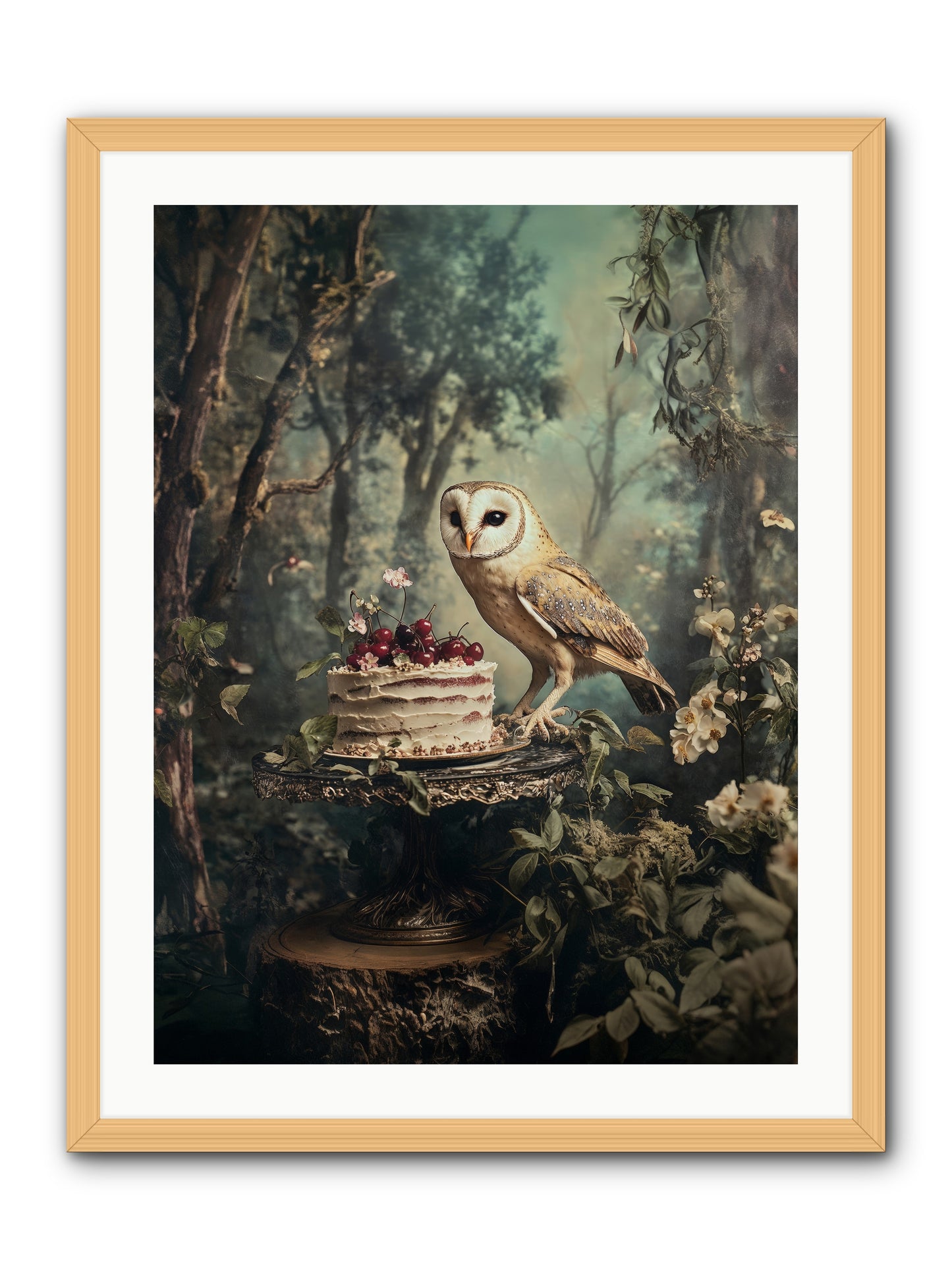 Sugar Found Him AnywayRez -- Framed Print - Natural 24x32