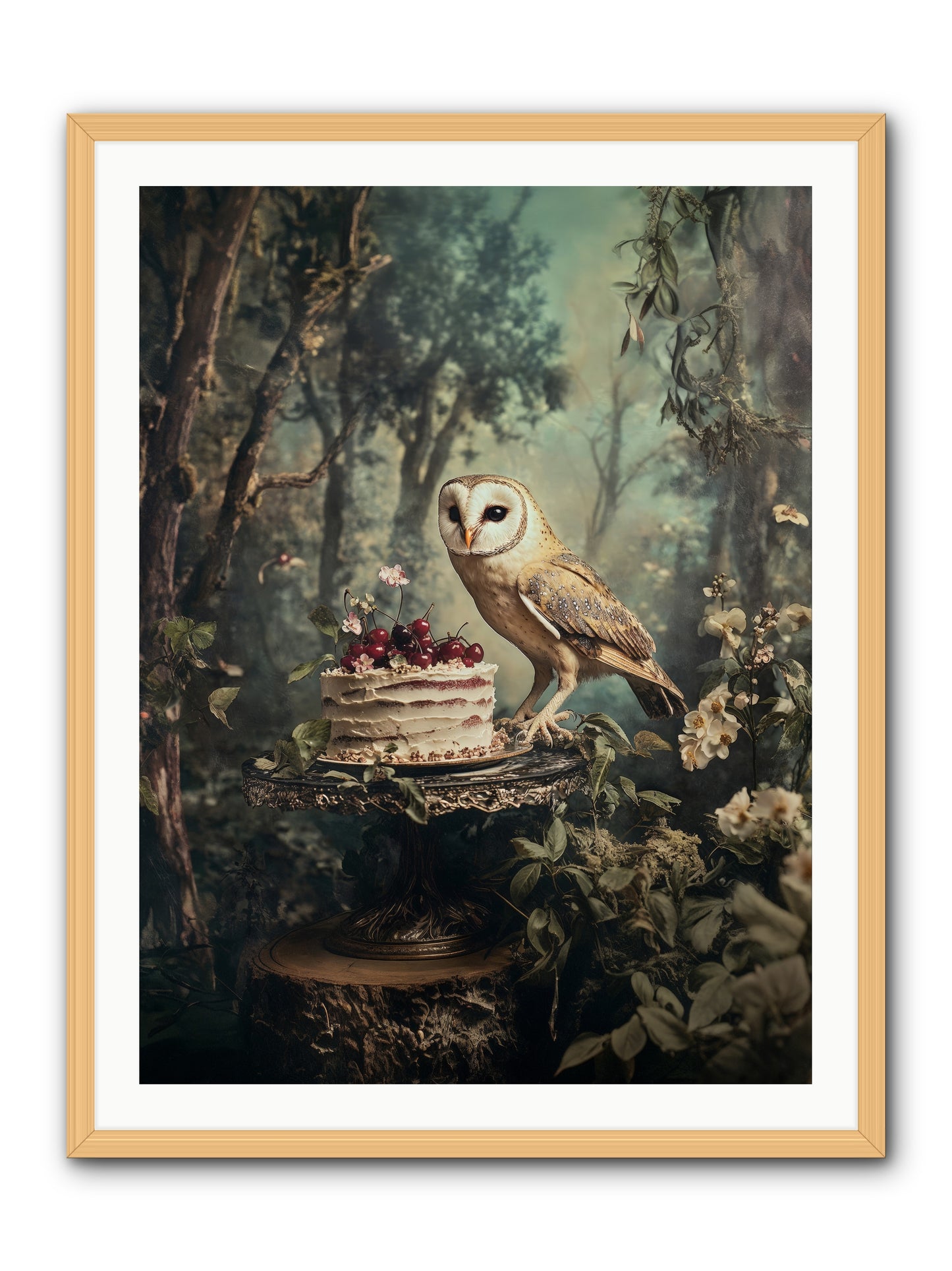 Sugar Found Him AnywayRez -- Framed Print - Natural 30x40