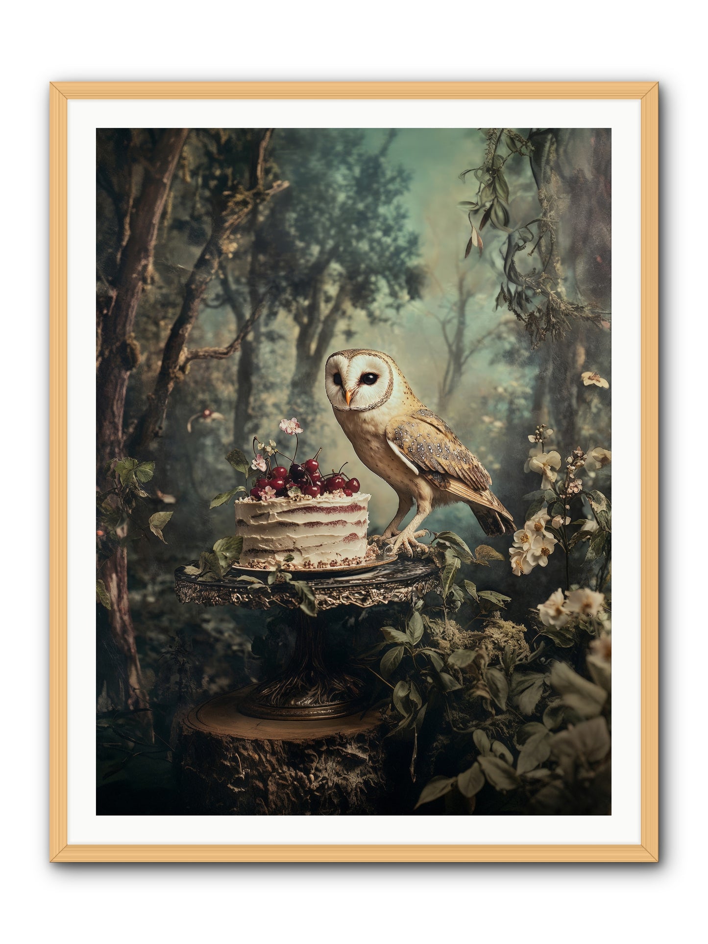 Sugar Found Him AnywayRez -- Framed Print - Natural 36x48