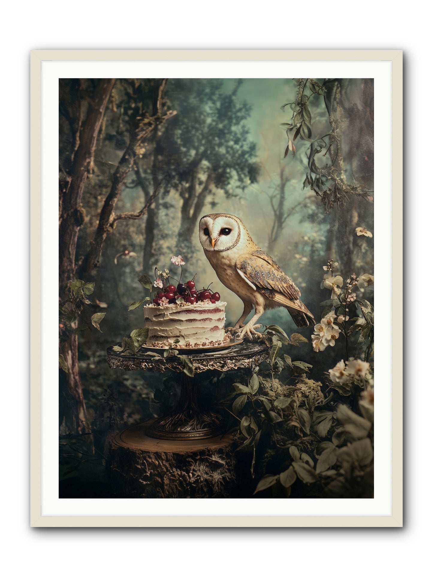Sugar Found Him AnywayRez -- Framed Print - White 36x48