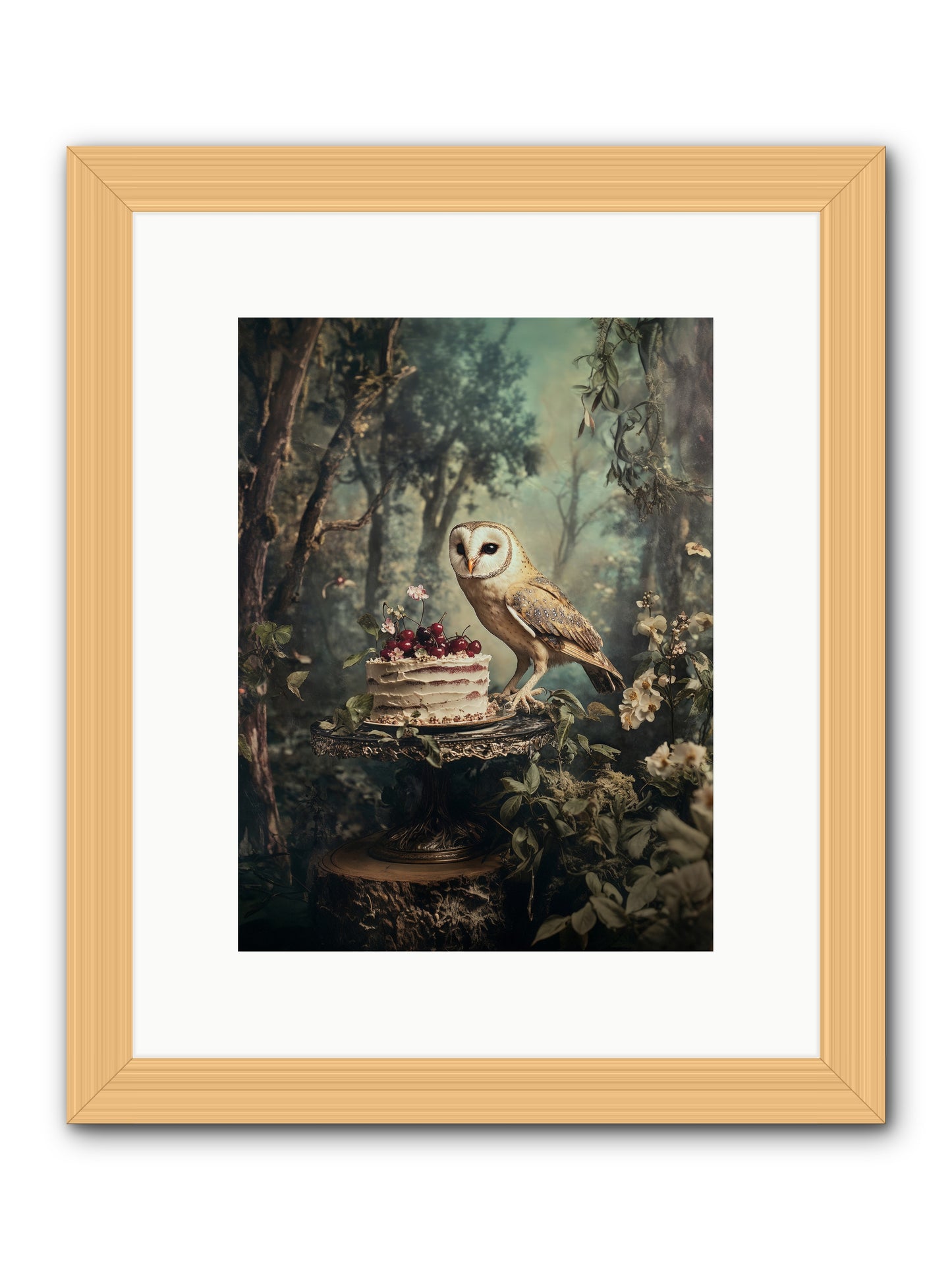 Sugar Found Him AnywayRez -- Framed Print - Natural 9x12