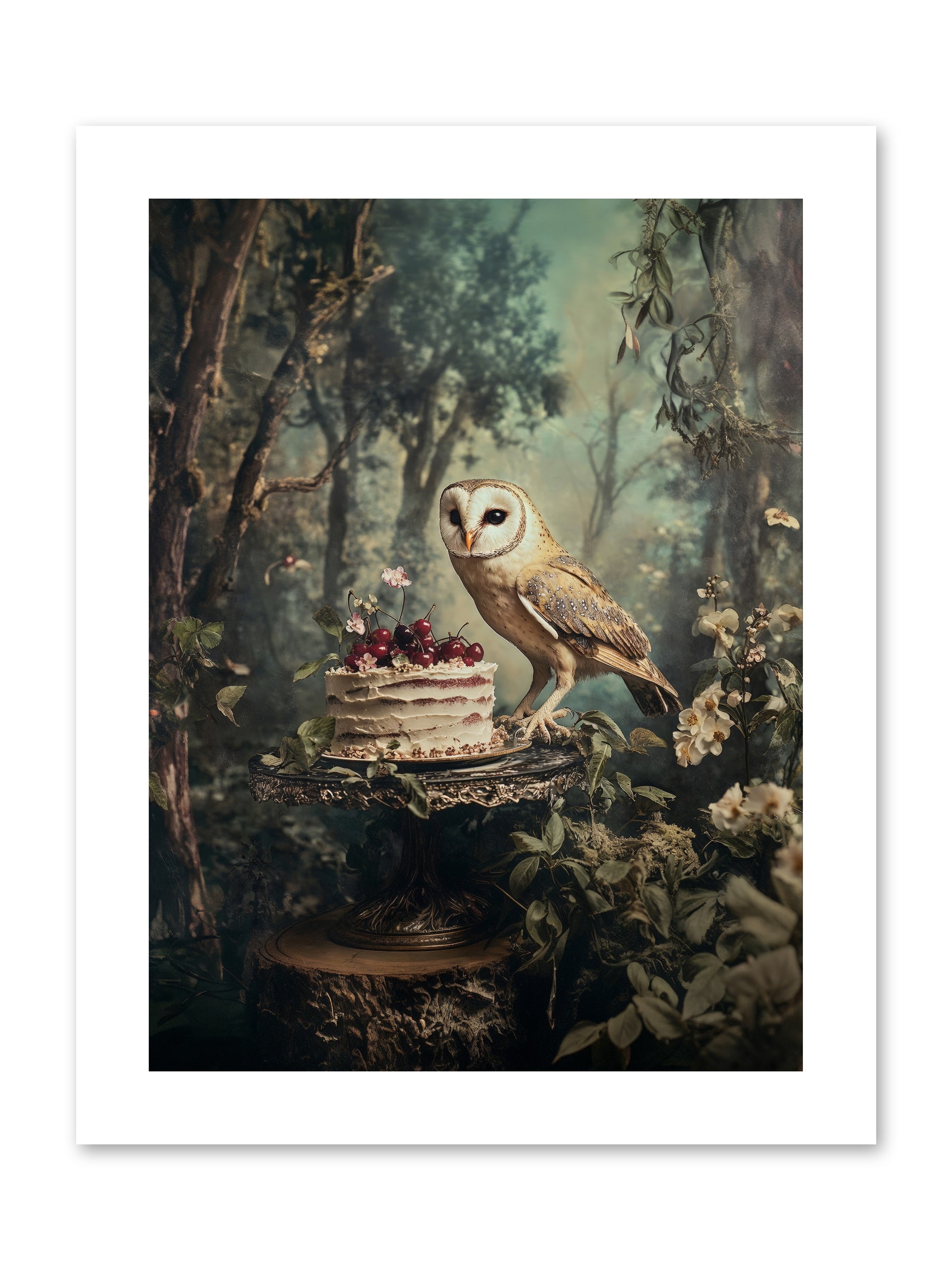 Sugar Found Him AnywayRez -- Paper Print 9x12