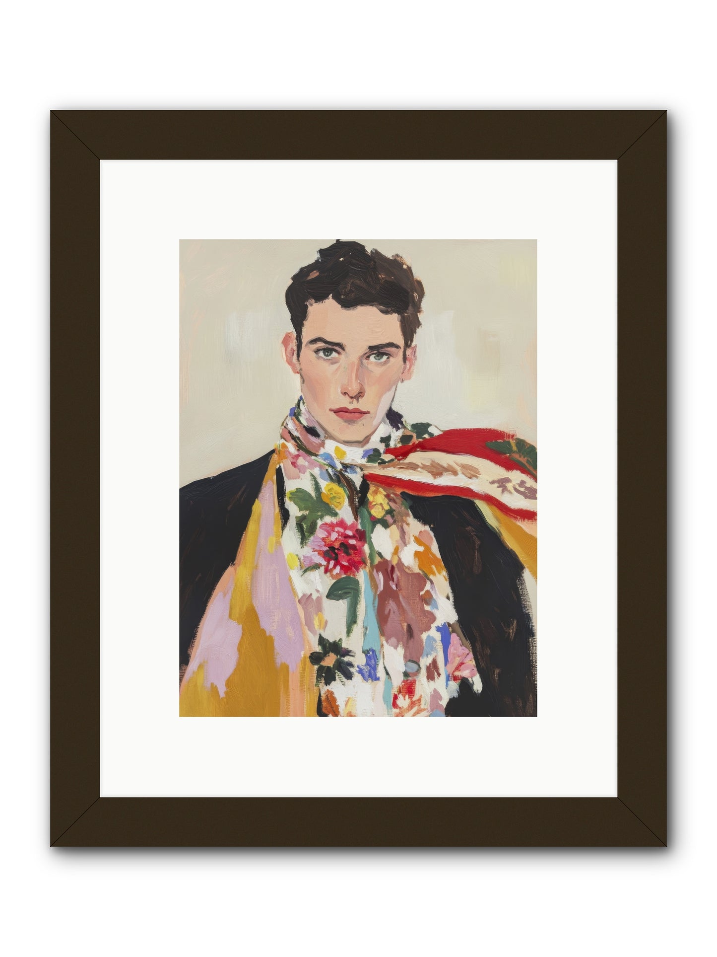 Sugar Meets The Soul -- Framed Print - Black 9x12