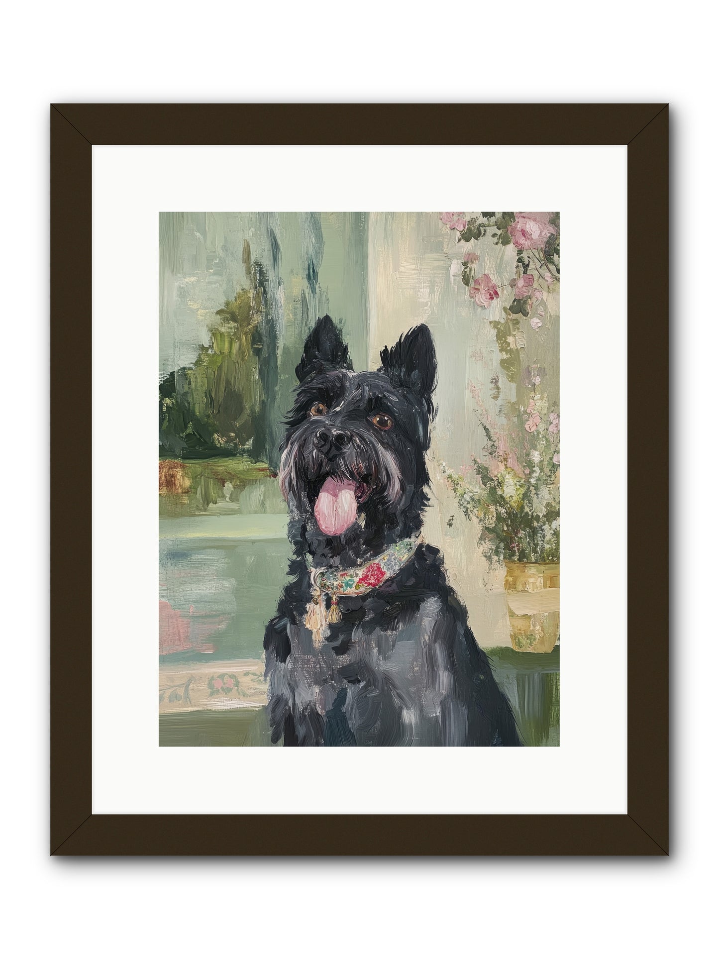 Sugar Plum -- Framed Print - Black 12x16