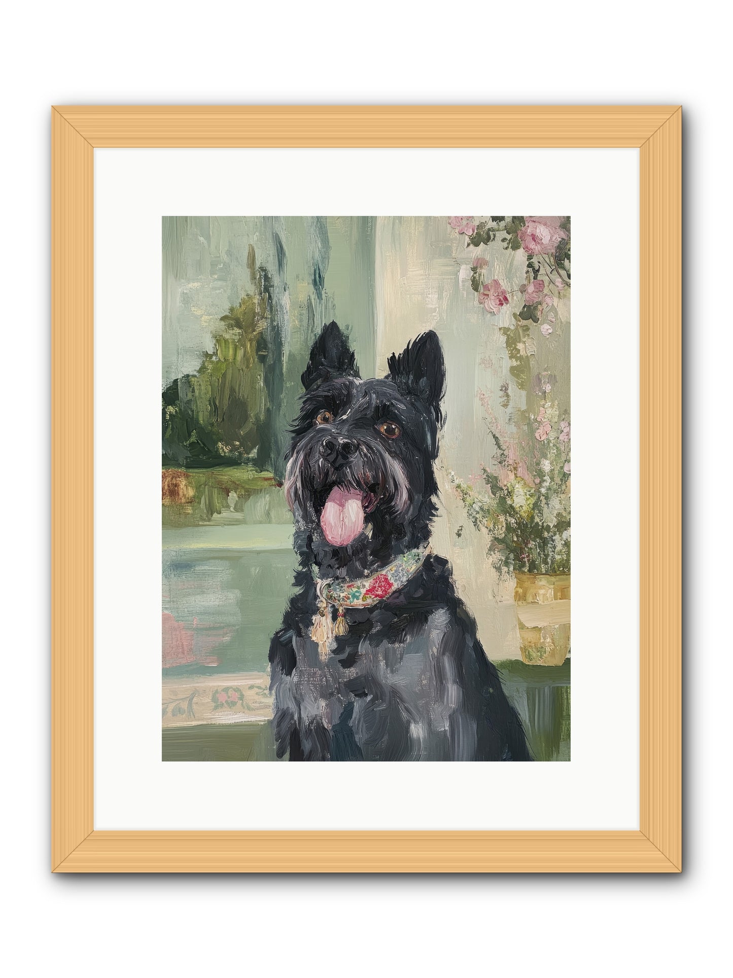 Sugar Plum -- Framed Print - Natural 12x16
