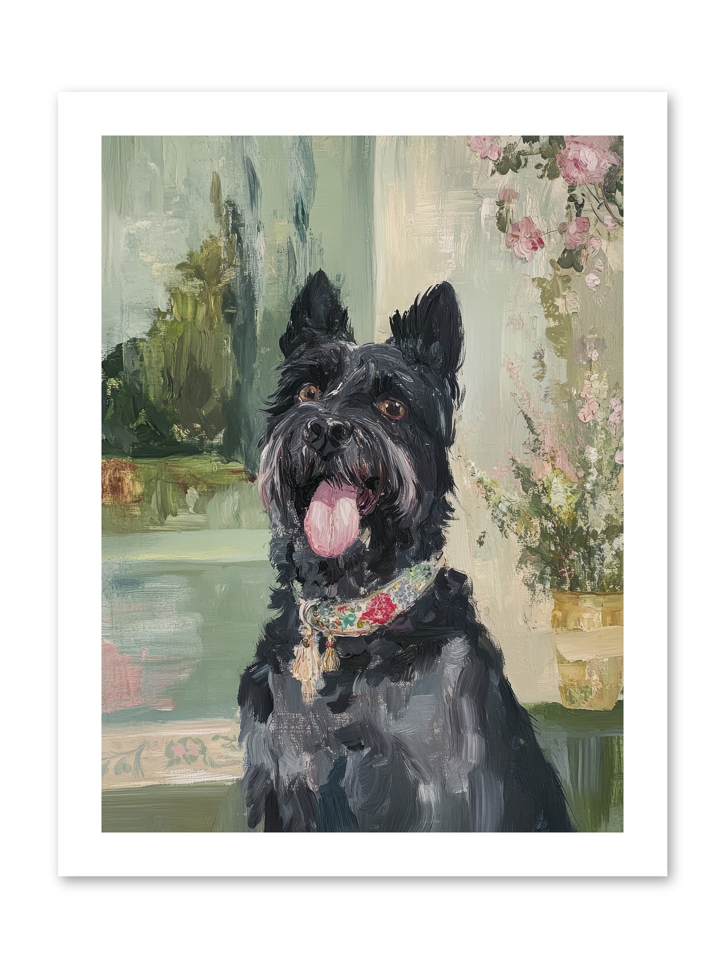 Sugar Plum -- Loose Canvas Print 12x16