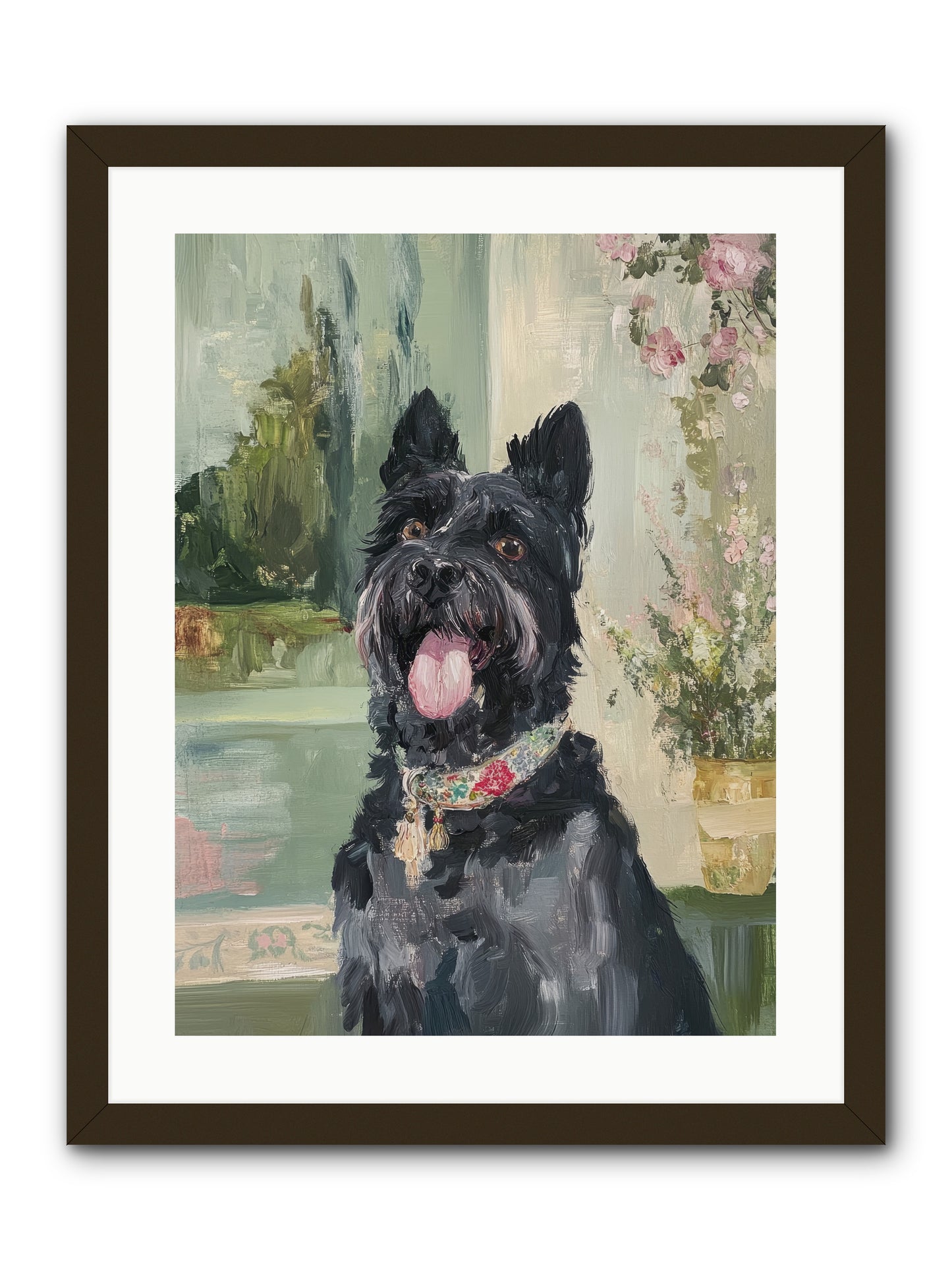Sugar Plum -- Framed Print - Black 18x24
