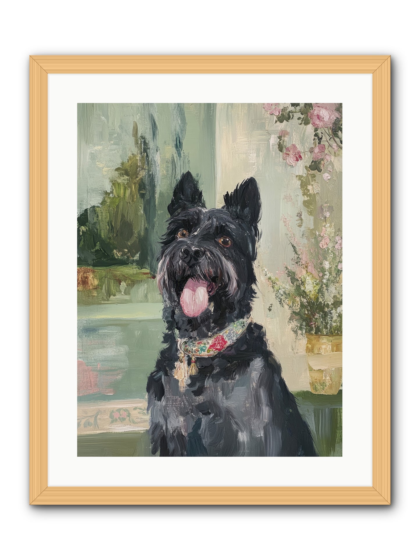 Sugar Plum -- Framed Print - Natural 18x24