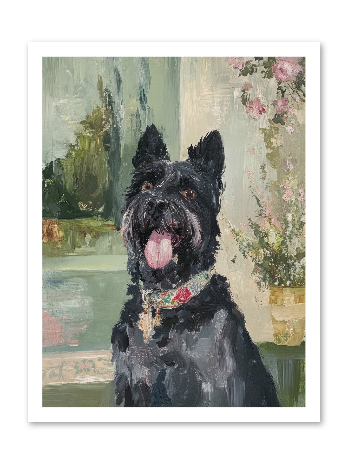 Sugar Plum -- Loose Canvas Print 18x24