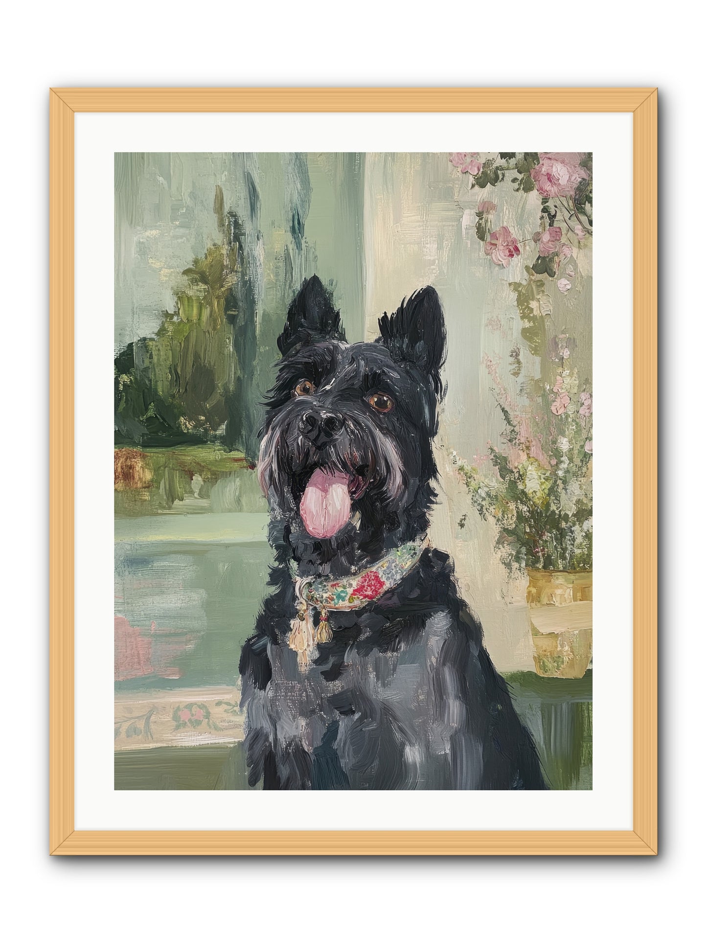 Sugar Plum -- Framed Print - Natural 24x32