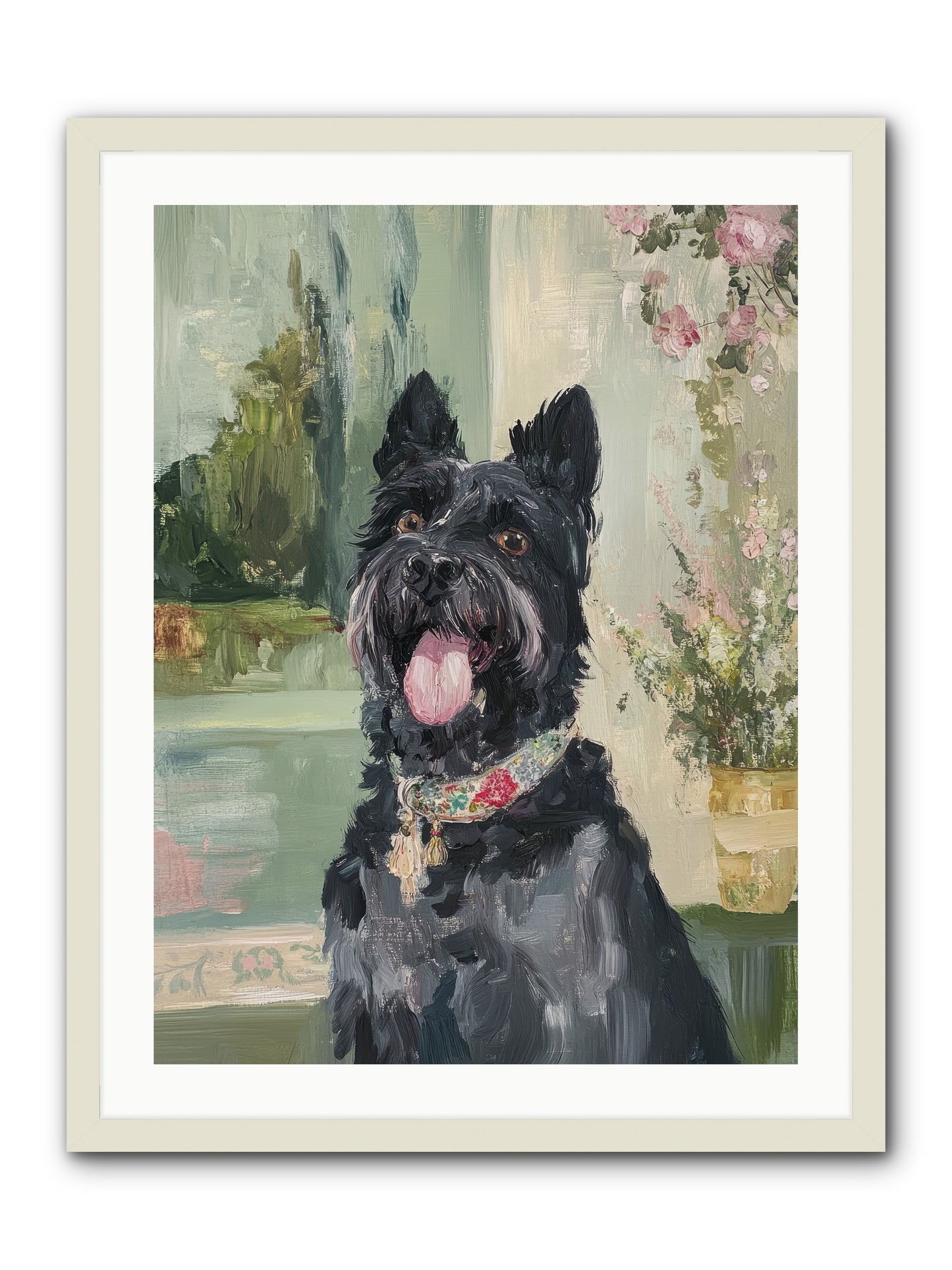 Sugar Plum -- Framed Print - White 24x32