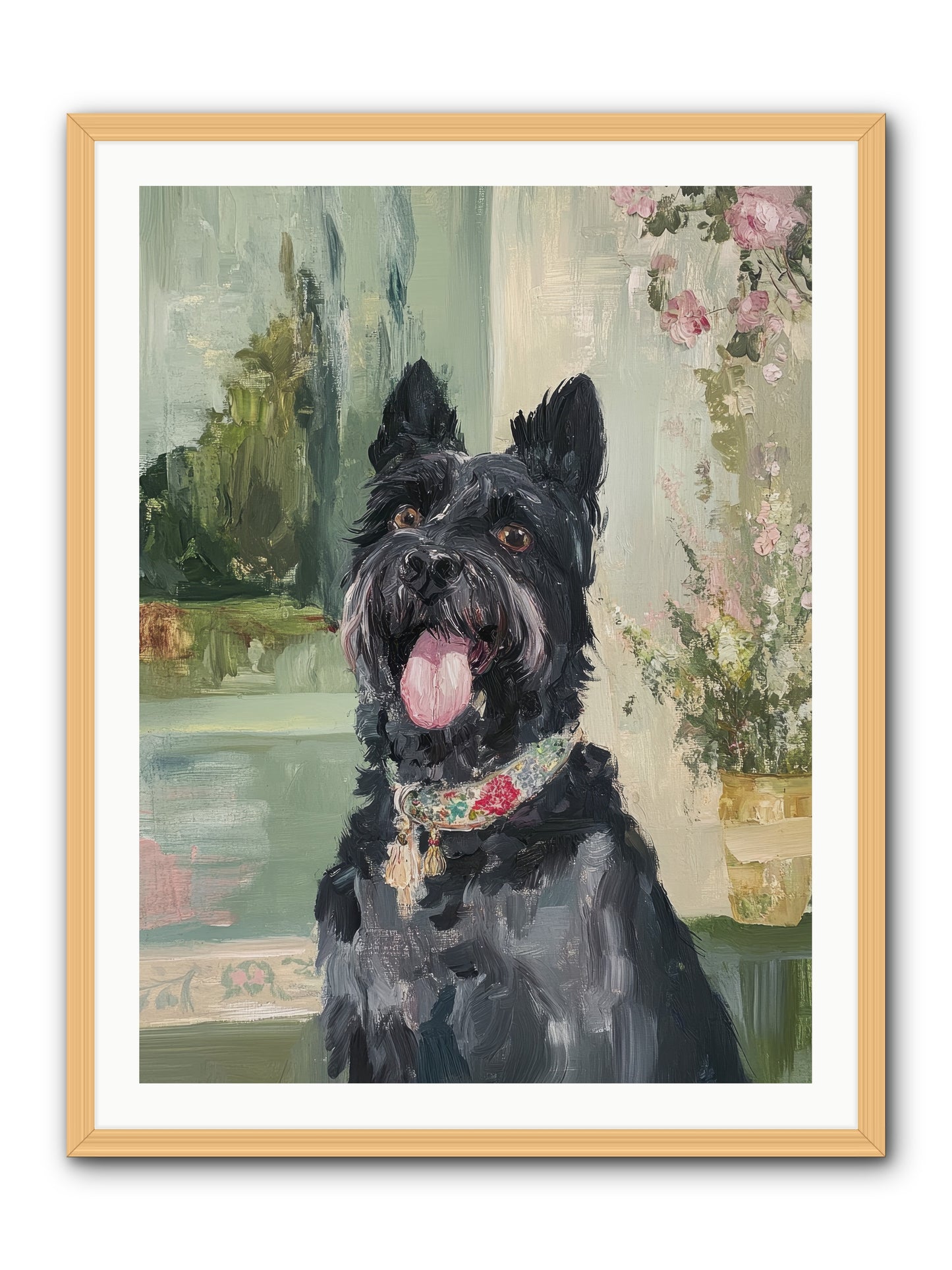 Sugar Plum -- Framed Print - Natural 30x40