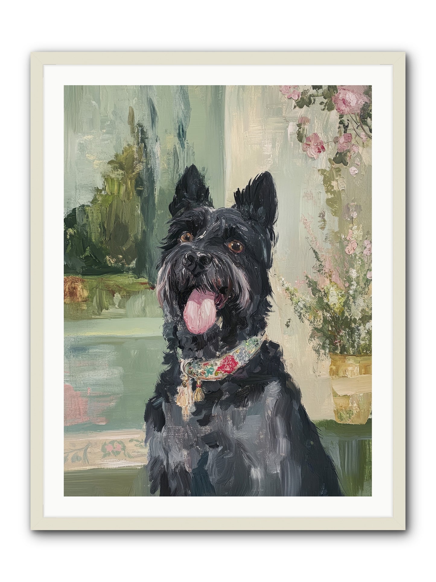 Sugar Plum -- Framed Print - White 30x40
