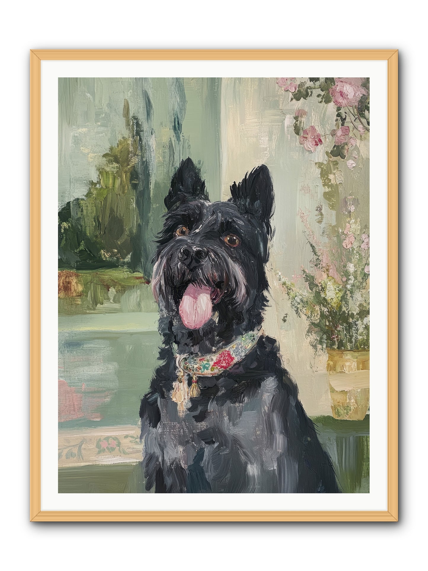 Sugar Plum -- Framed Print - Natural 36x48