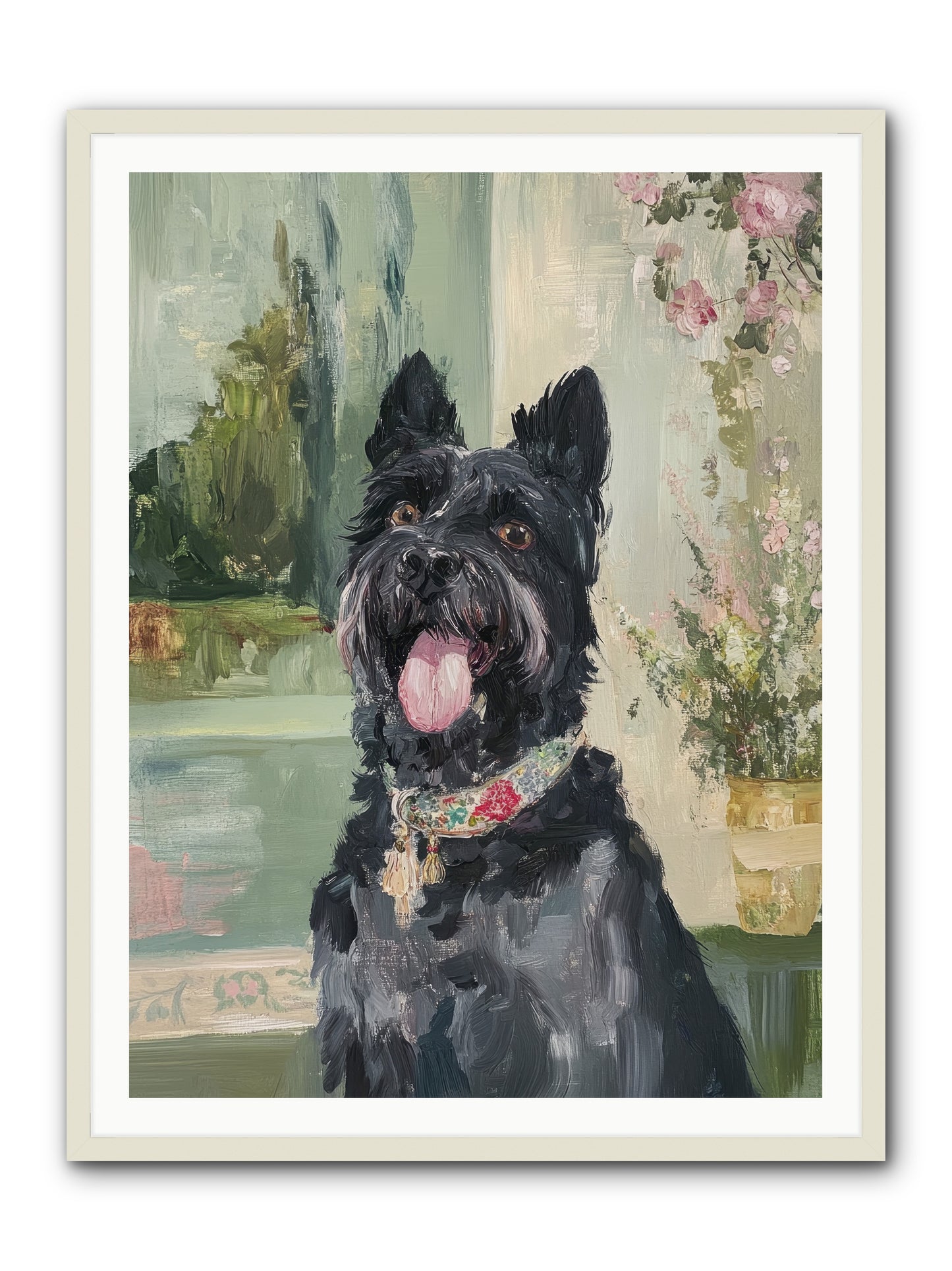 Sugar Plum -- Framed Print - White 36x48