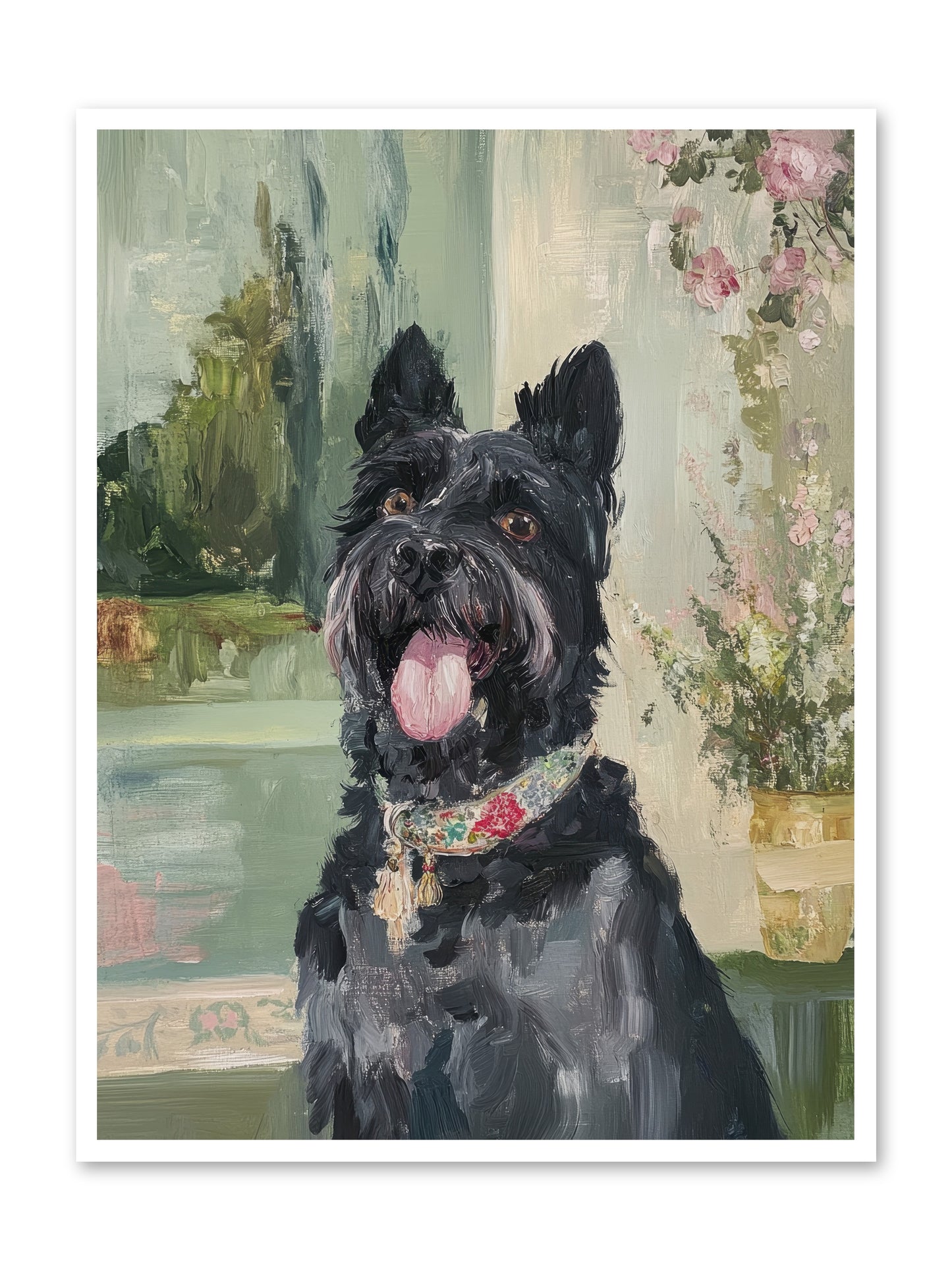 Sugar Plum -- Loose Canvas Print 36x48