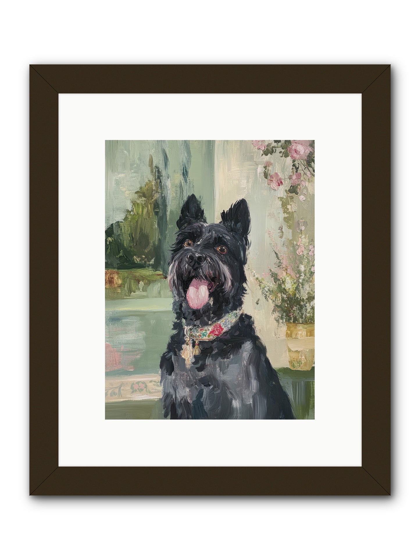 Sugar Plum -- Framed Print - Black 9x12
