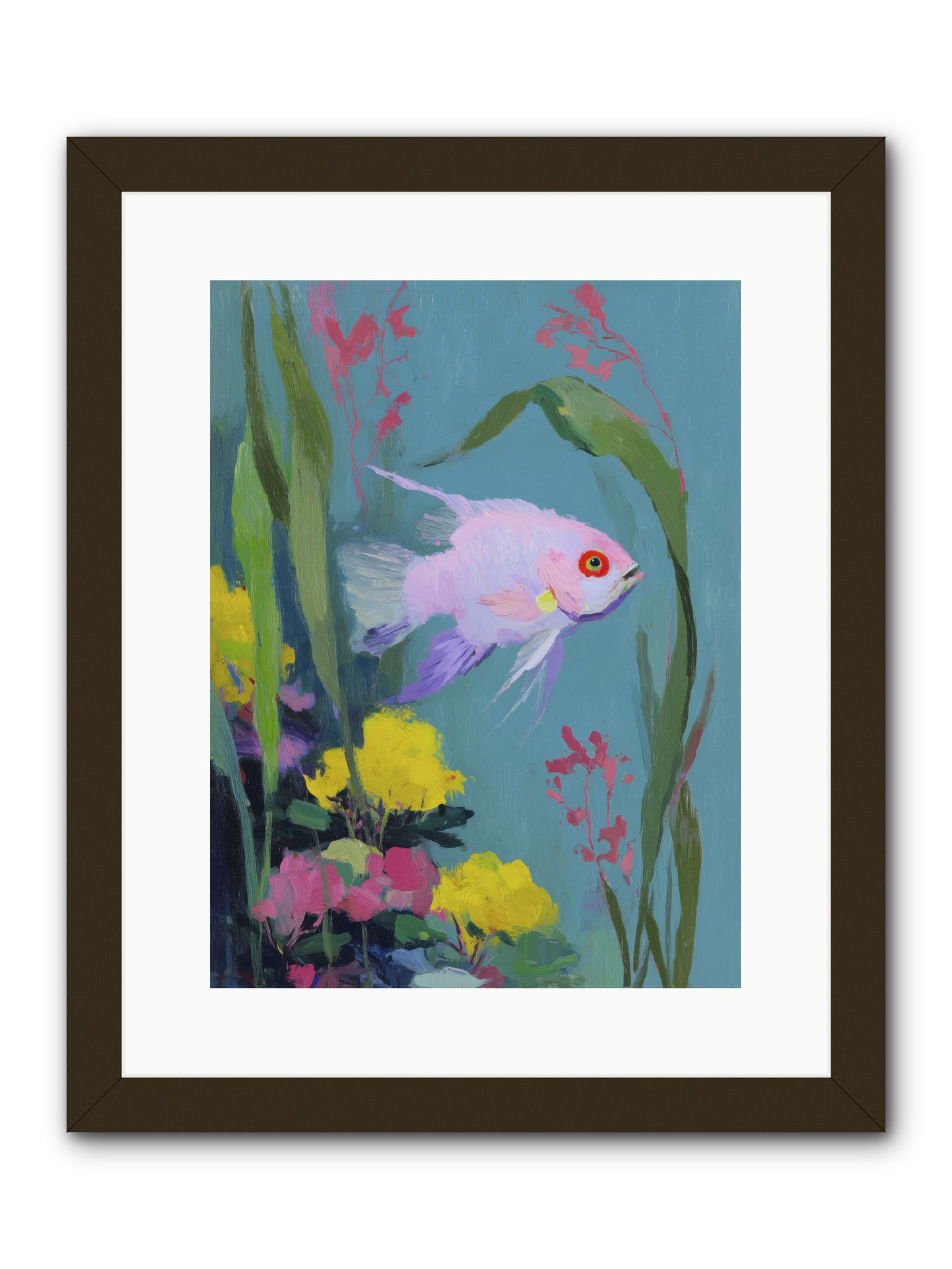 Sugar-Spun Jewel -- Framed Print - Black 12x16