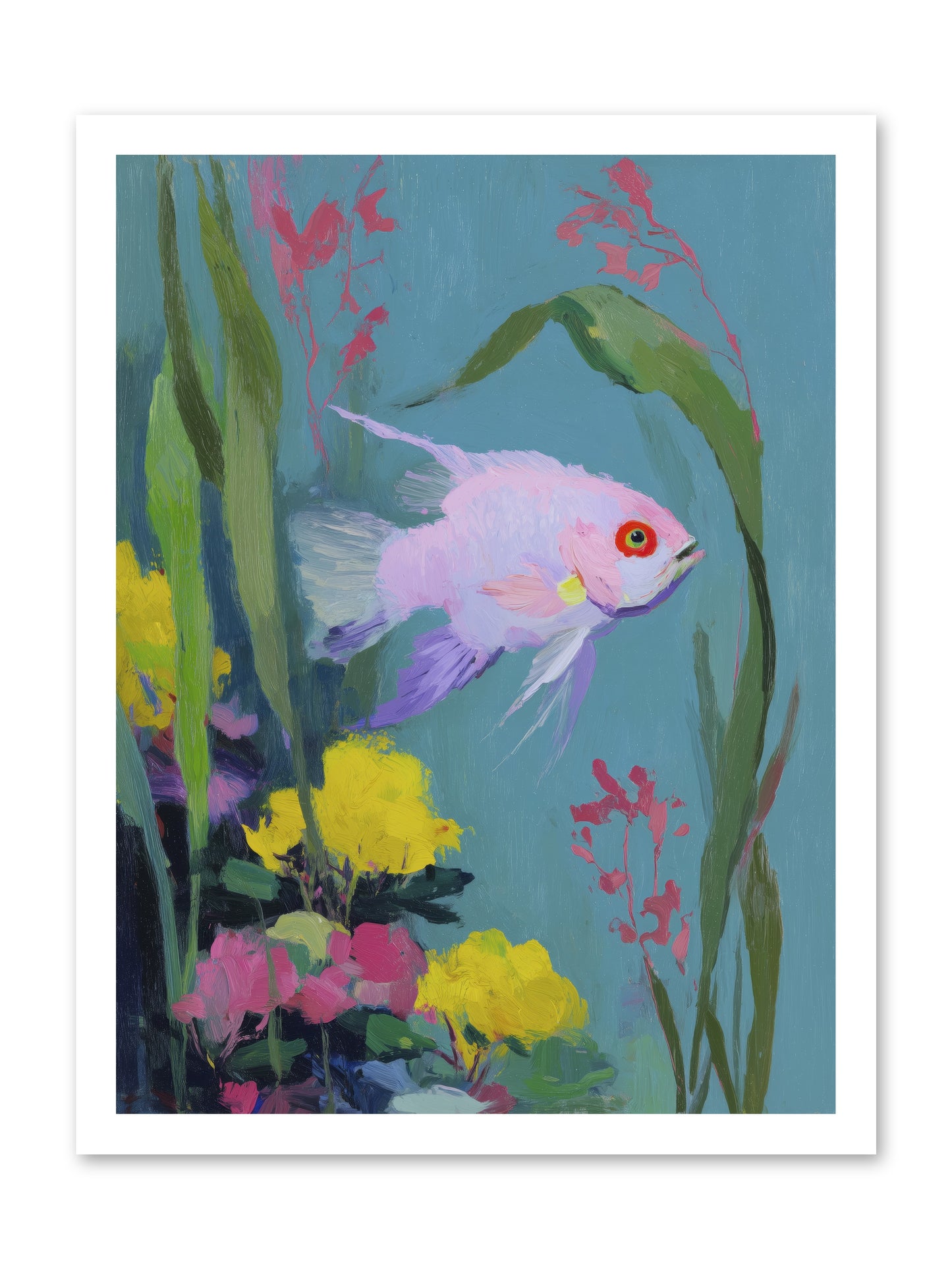 Sugar-Spun Jewel -- Loose Canvas Print 18x24