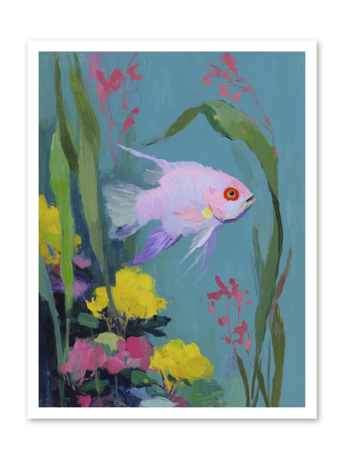 Sugar-Spun Jewel -- Loose Canvas Print 24x32