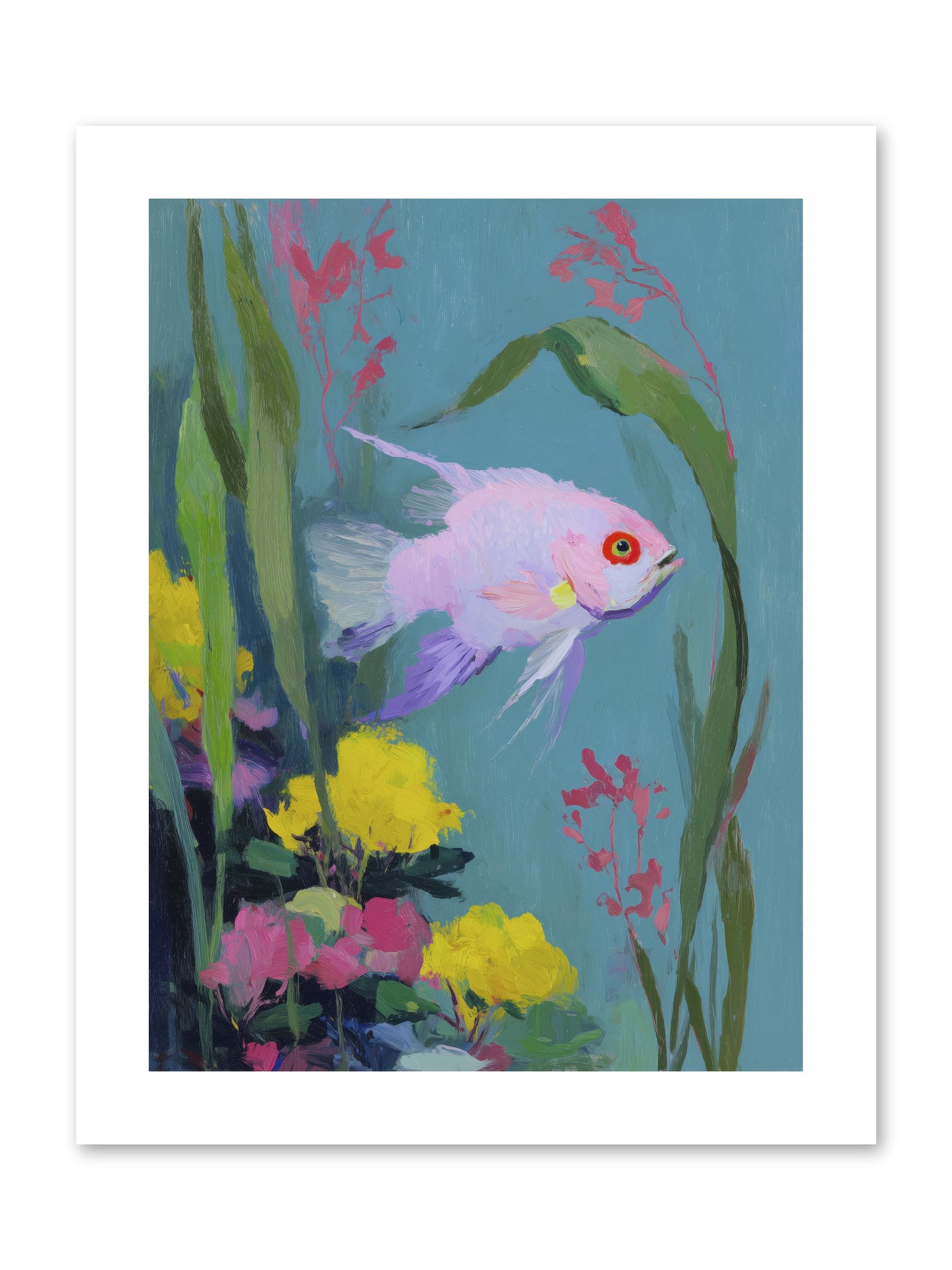 Sugar-Spun Jewel -- Loose Canvas Print 9x12