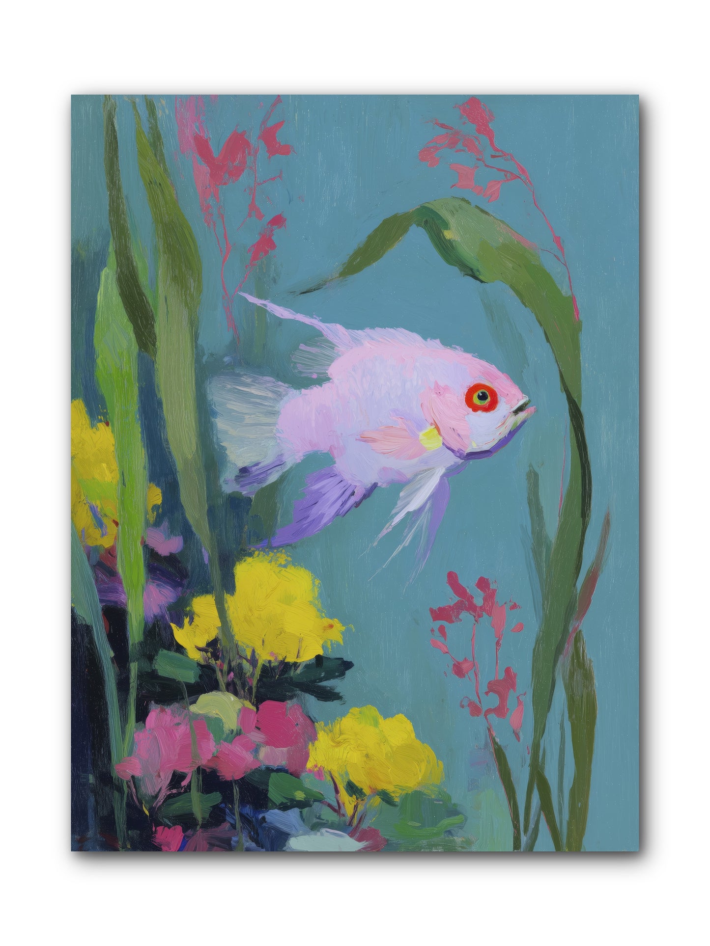Sugar-Spun Jewel -- Wrapped Canvas 9x12