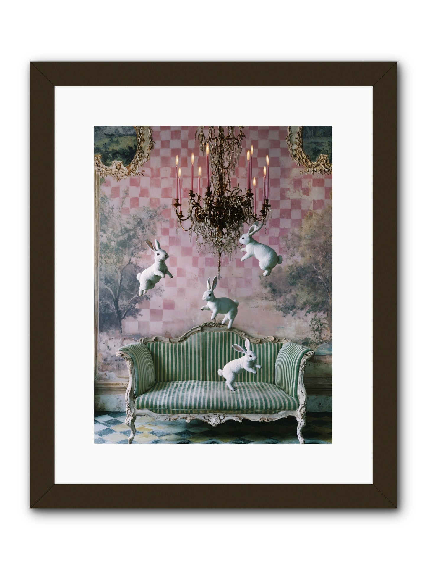 Sugar Thistle Tales -- Framed Print - Black 12x16