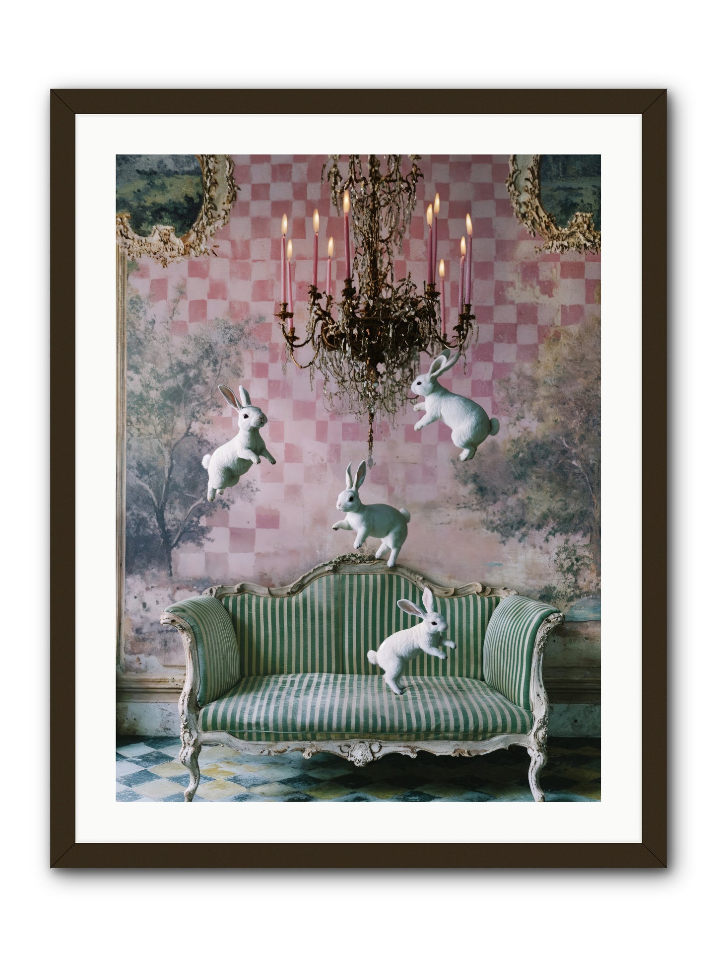 Sugar Thistle Tales -- Framed Print - Black 24x32
