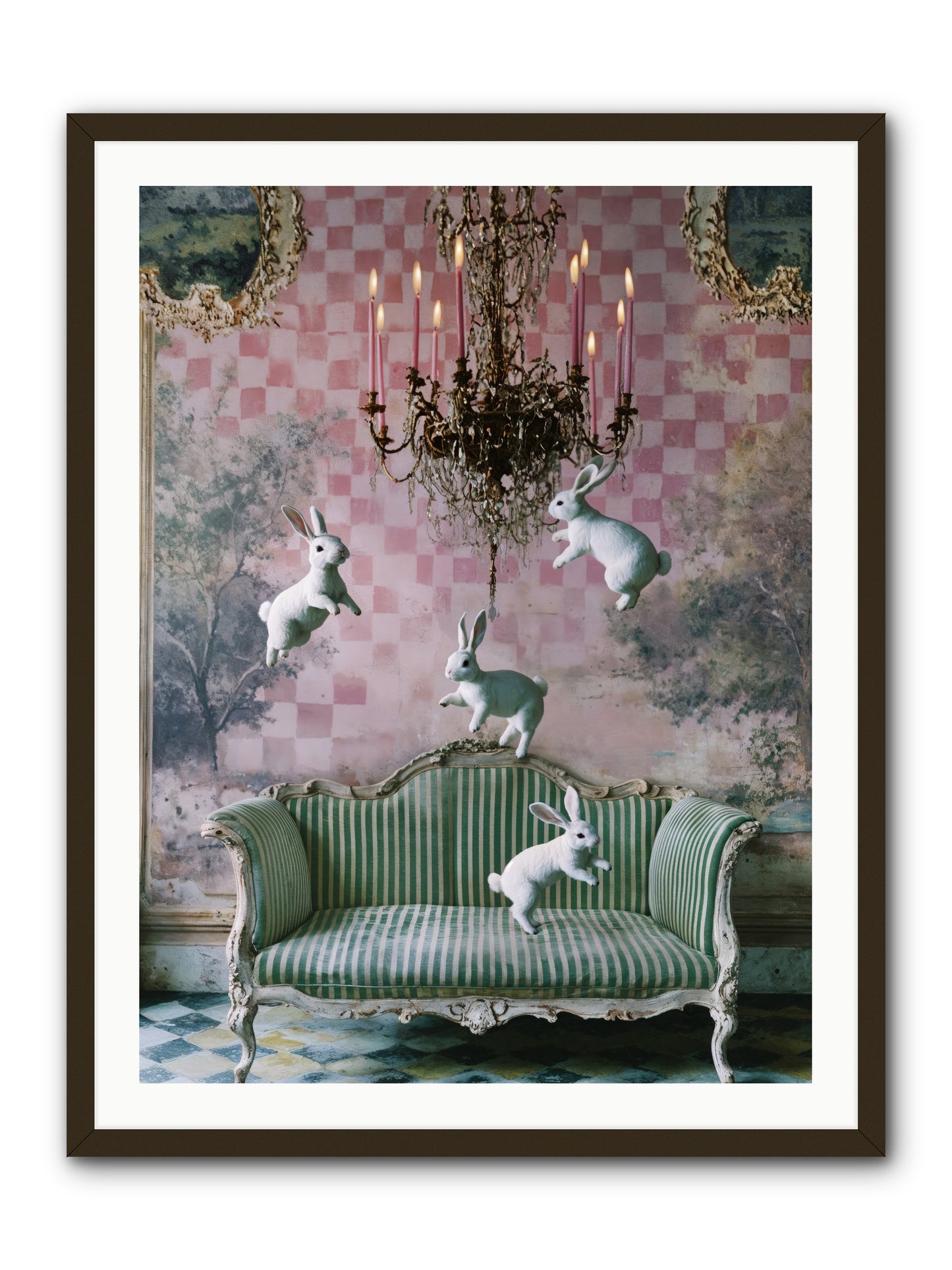 Sugar Thistle Tales -- Framed Print - Black 30x40