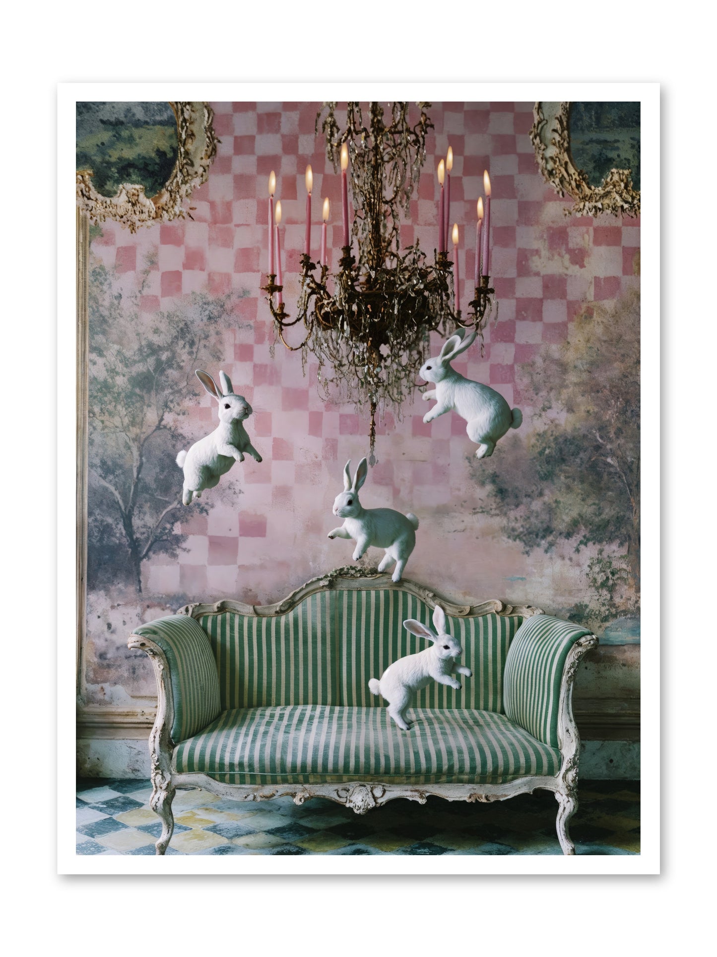 Sugar Thistle Tales -- Loose Canvas Print 30x40